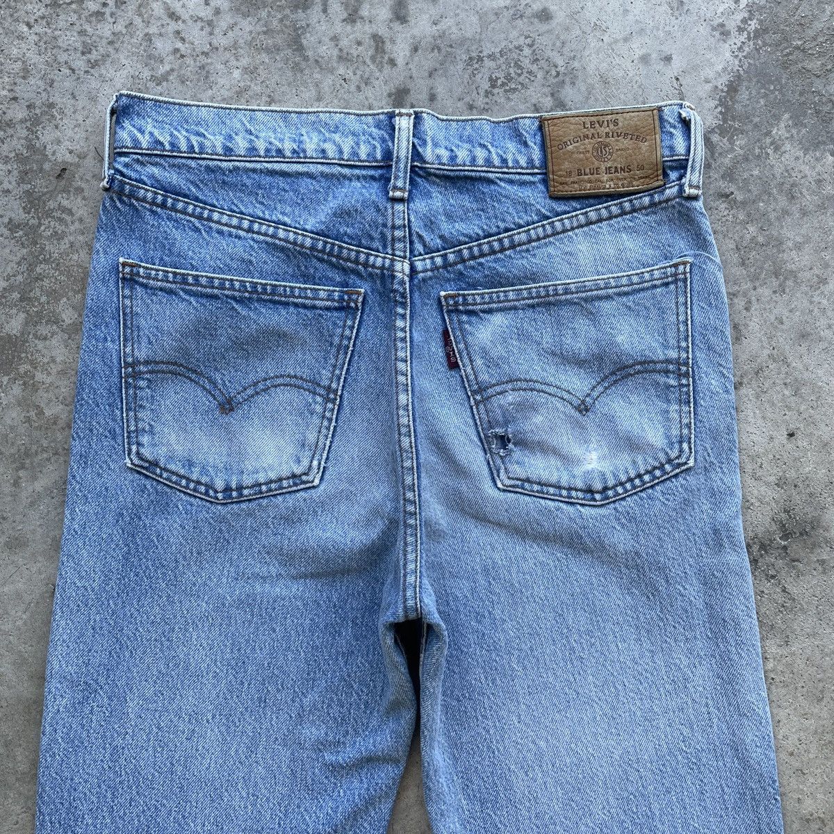 Levi's Vintage Levi’s Big E Distressed Faded Denim Jeans Pants W30 Size US 30 / EU 46 - 18 Thumbnail