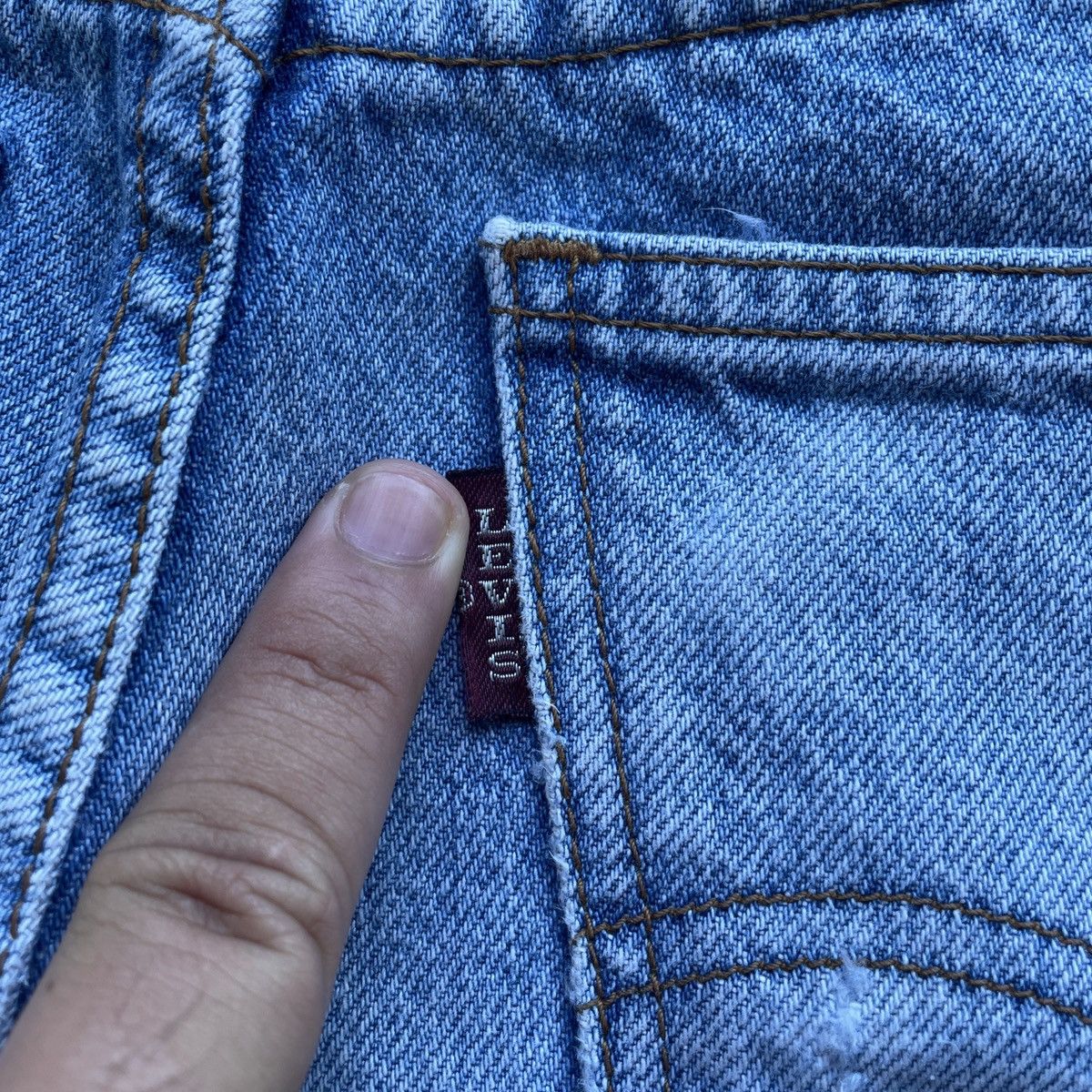 Levi's Vintage Levi’s Big E Distressed Faded Denim Jeans Pants W30 Size US 30 / EU 46 - 12 Thumbnail