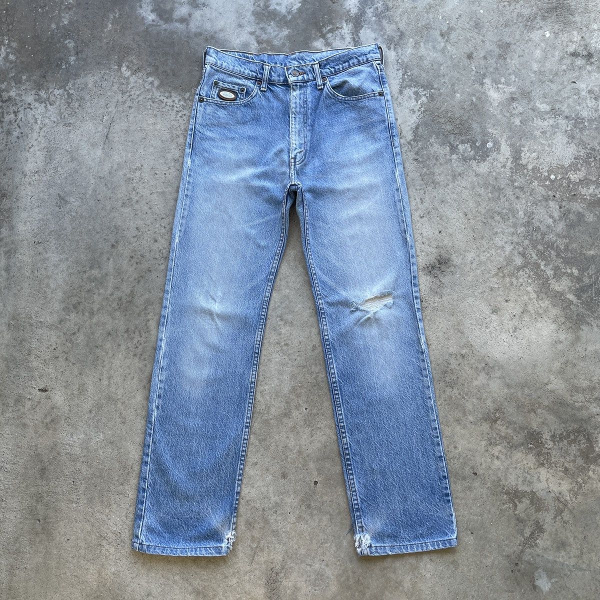 Levi's Vintage Levi’s Big E Distressed Faded Denim Jeans Pants W30 Size US 30 / EU 46 - 1 Thumbnail