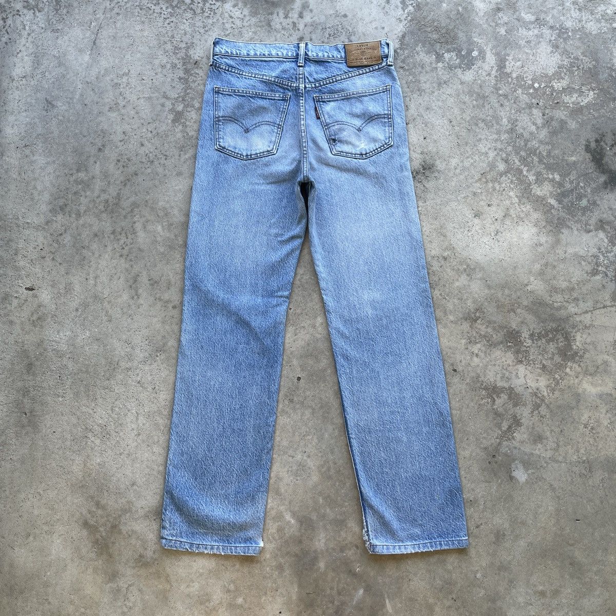 Levi's Vintage Levi’s Big E Distressed Faded Denim Jeans Pants W30 Size US 30 / EU 46 - 19 Thumbnail