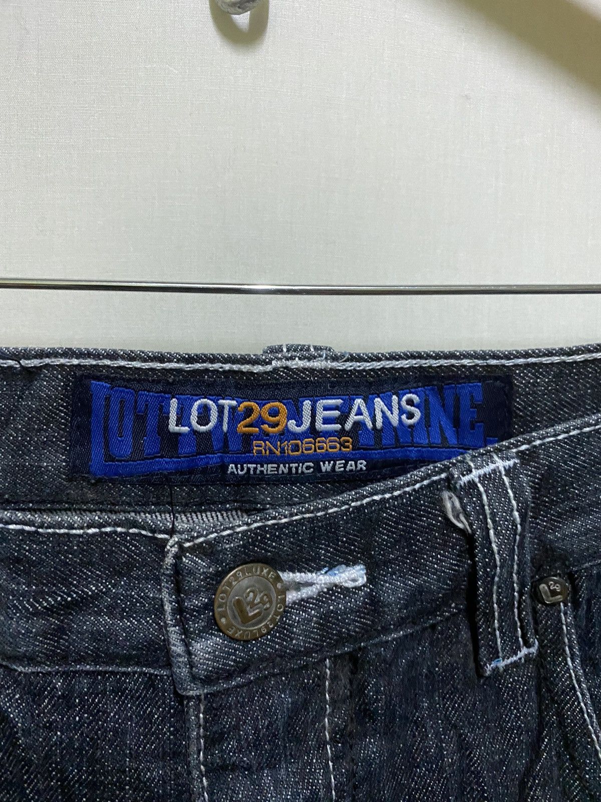 Cartoon Network Lot29 Bugs Bunny Thrashed Jeans Size US 32 / EU 48 - 5 Thumbnail
