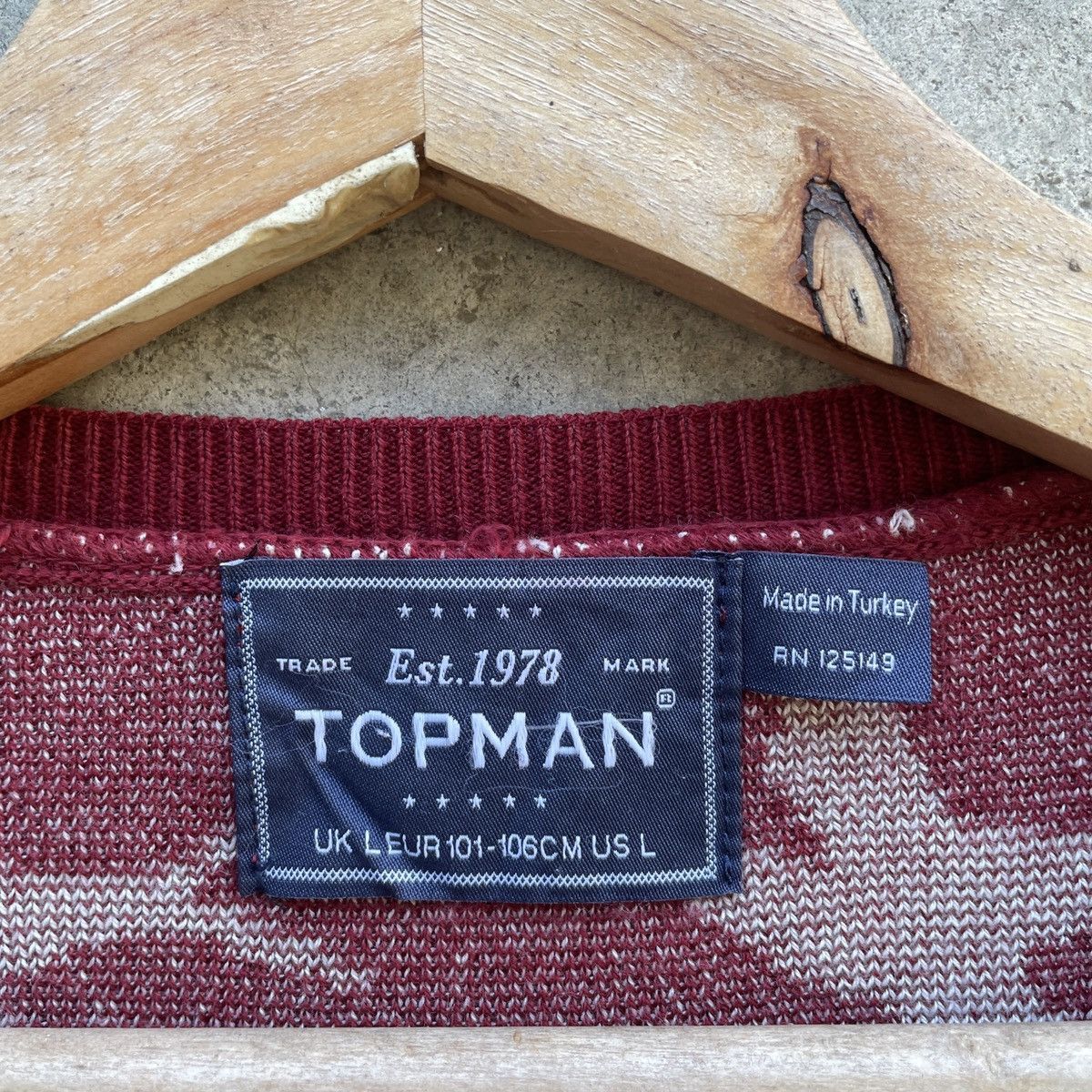 Aran Isles Knitwear Vintage Topman Swallows Bird Full Print Knitwear Jumper Size US L / EU 52-54 / 3 - 6 Thumbnail