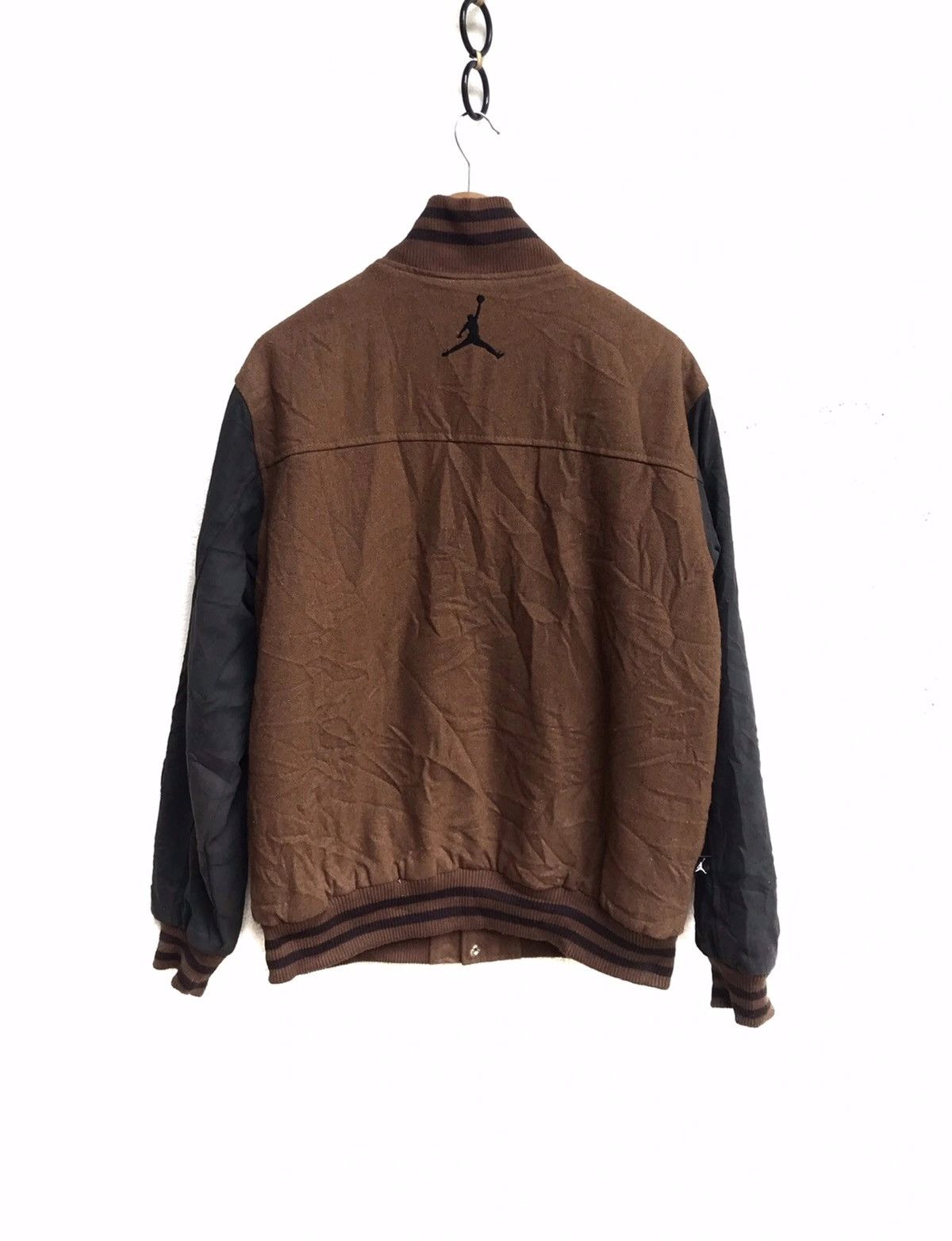 Vintage Mega Rare Nike Jordan Varsity Styles Jacket Size US L / EU 52-54 / 3 - 2 Thumbnail