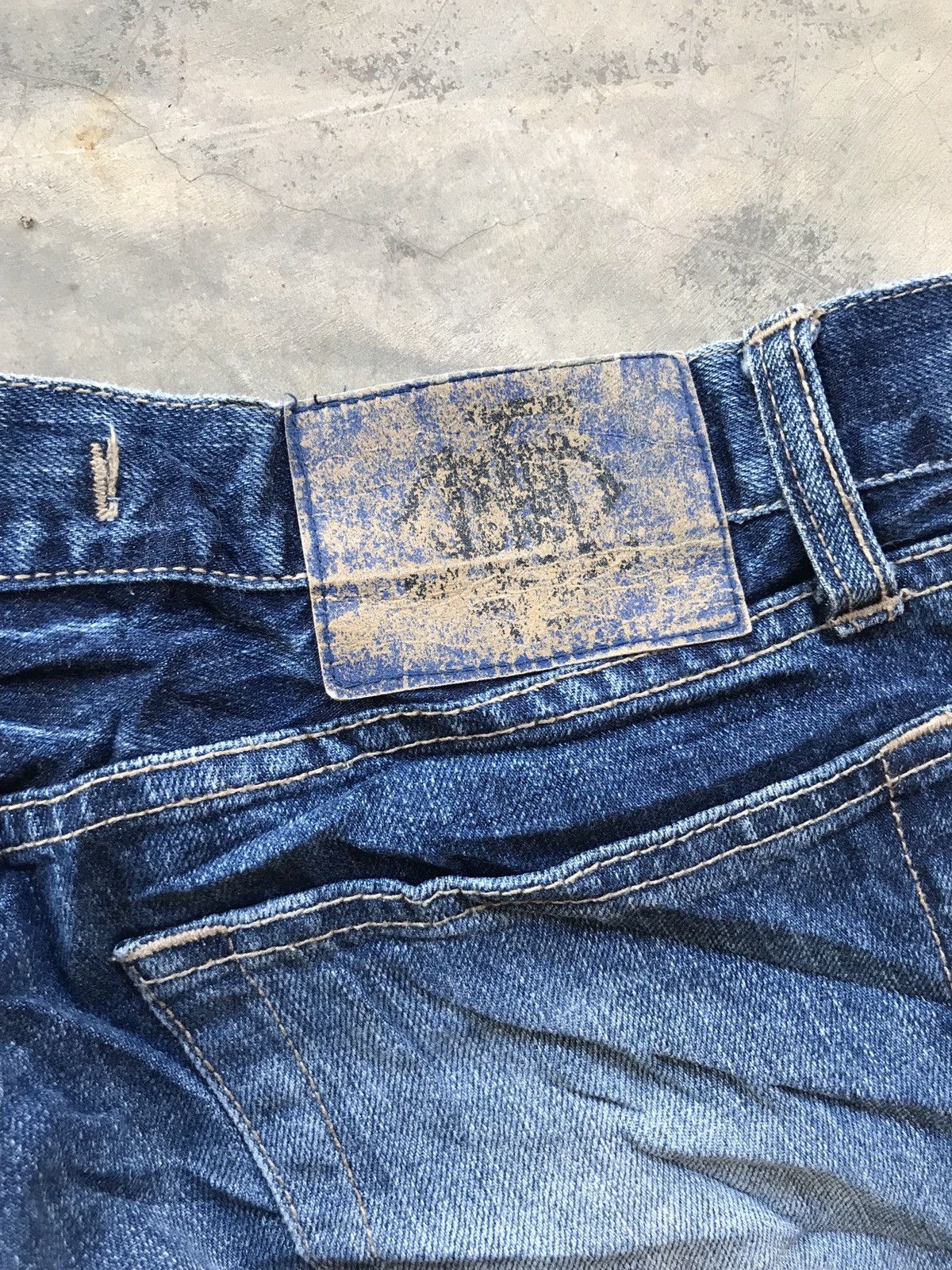Japanese Brand Japanese Brand PPFM Distressed Denim Jeans Size US 34 / EU 50 - 11 Thumbnail