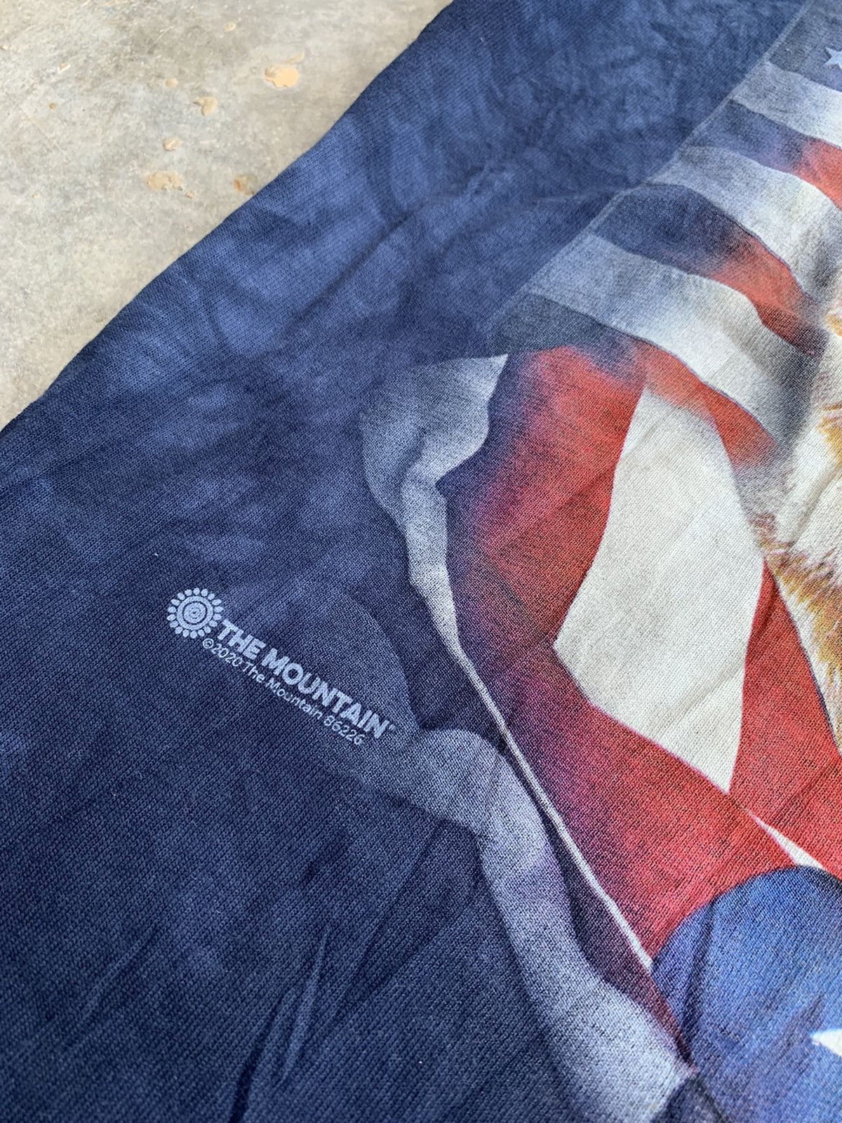 The Mountain The Mountain American Flag Patriotic Kitty Tie Dye Tshirt Size US L / EU 52-54 / 3 - 2 Thumbnail