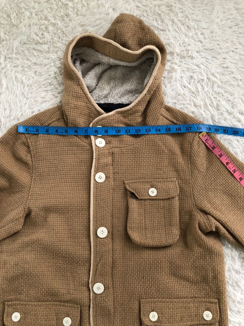 Japanese Brand Cargo Pockets Mask Jacket Hooded Oval Dice Size US L / EU 52-54 / 3 - 6 Thumbnail