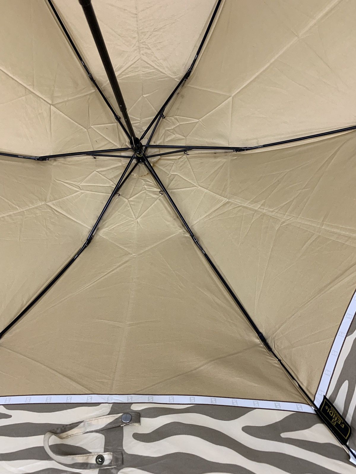 Designer × Fendi × Vintage RARE ‼️ FENDI Monogram FF Folding Umbrella Size ONE SIZE - 6 Thumbnail