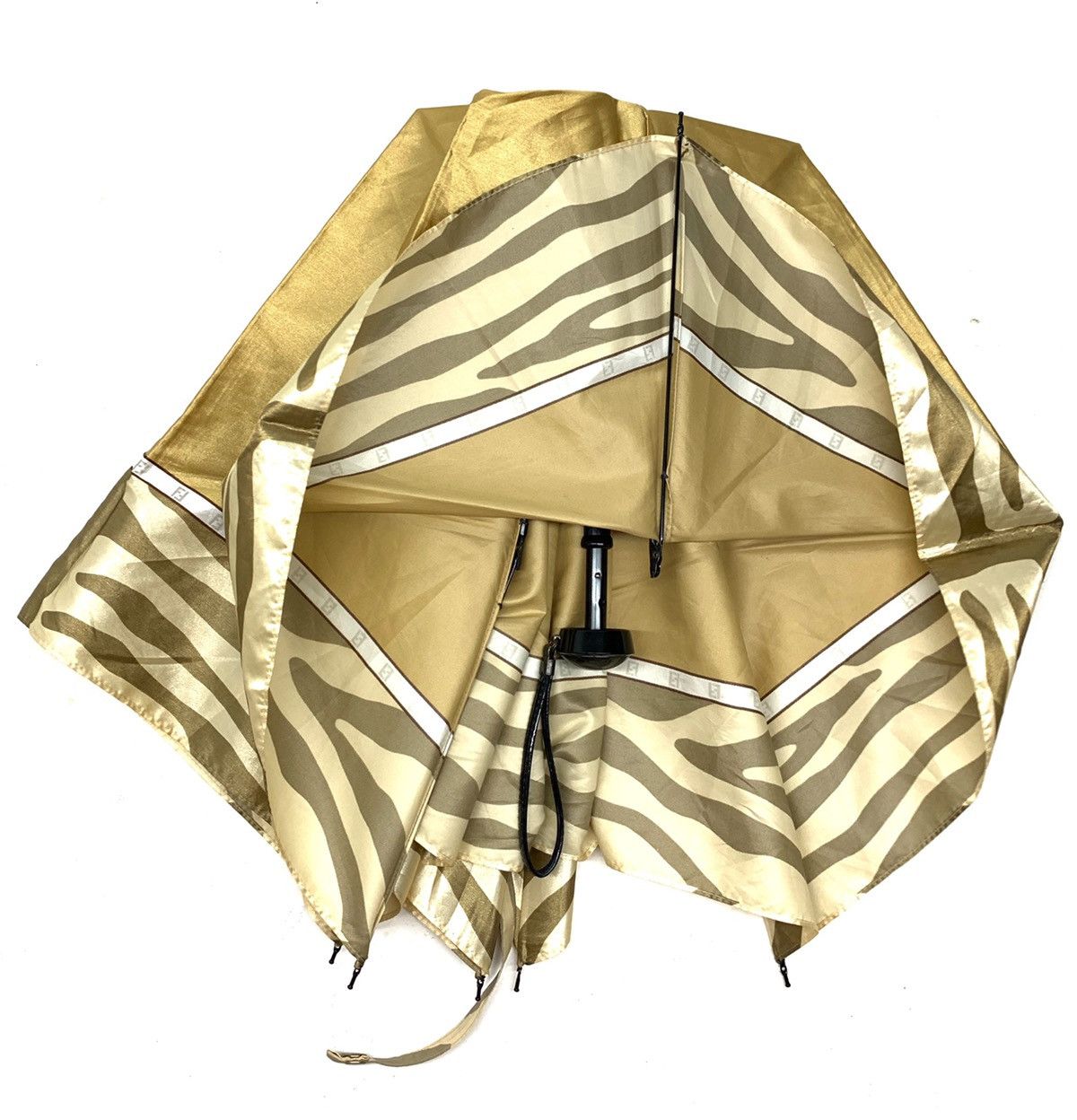 Designer × Fendi × Vintage RARE ‼️ FENDI Monogram FF Folding Umbrella Size ONE SIZE - 10 Thumbnail