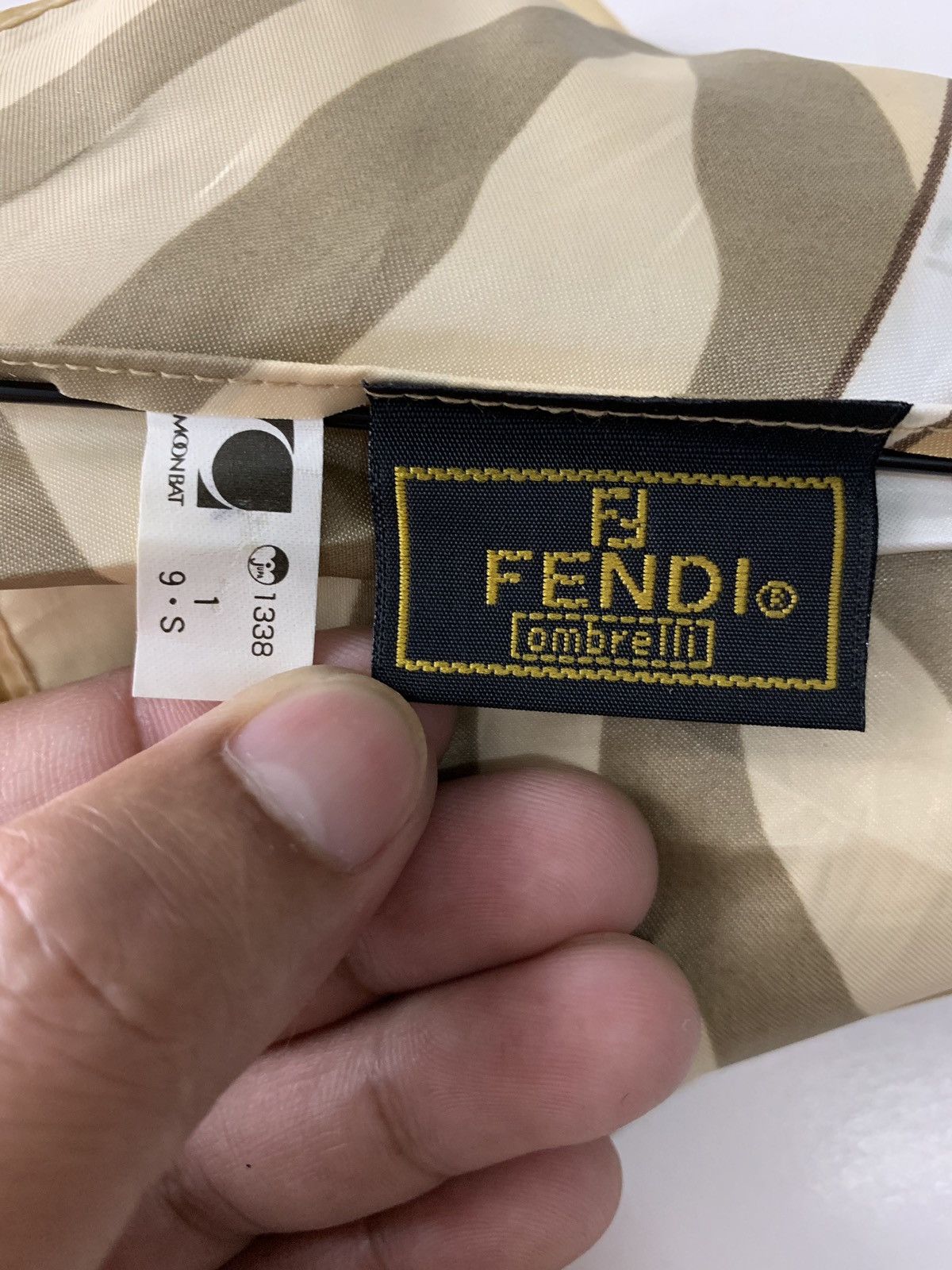 Designer × Fendi × Vintage RARE ‼️ FENDI Monogram FF Folding Umbrella Size ONE SIZE - 16 Thumbnail