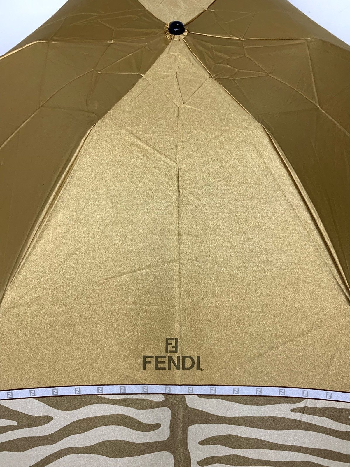 Designer × Fendi × Vintage RARE ‼️ FENDI Monogram FF Folding Umbrella Size ONE SIZE - 3 Thumbnail