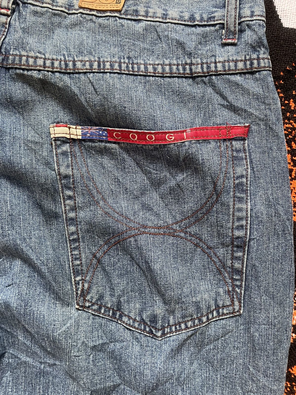 Coogi × Vintage 🔥Rare🔥 Y2K Coogi Down Under Blue Baggy Jeans Pants Size US 38 / EU 54 - 8 Thumbnail
