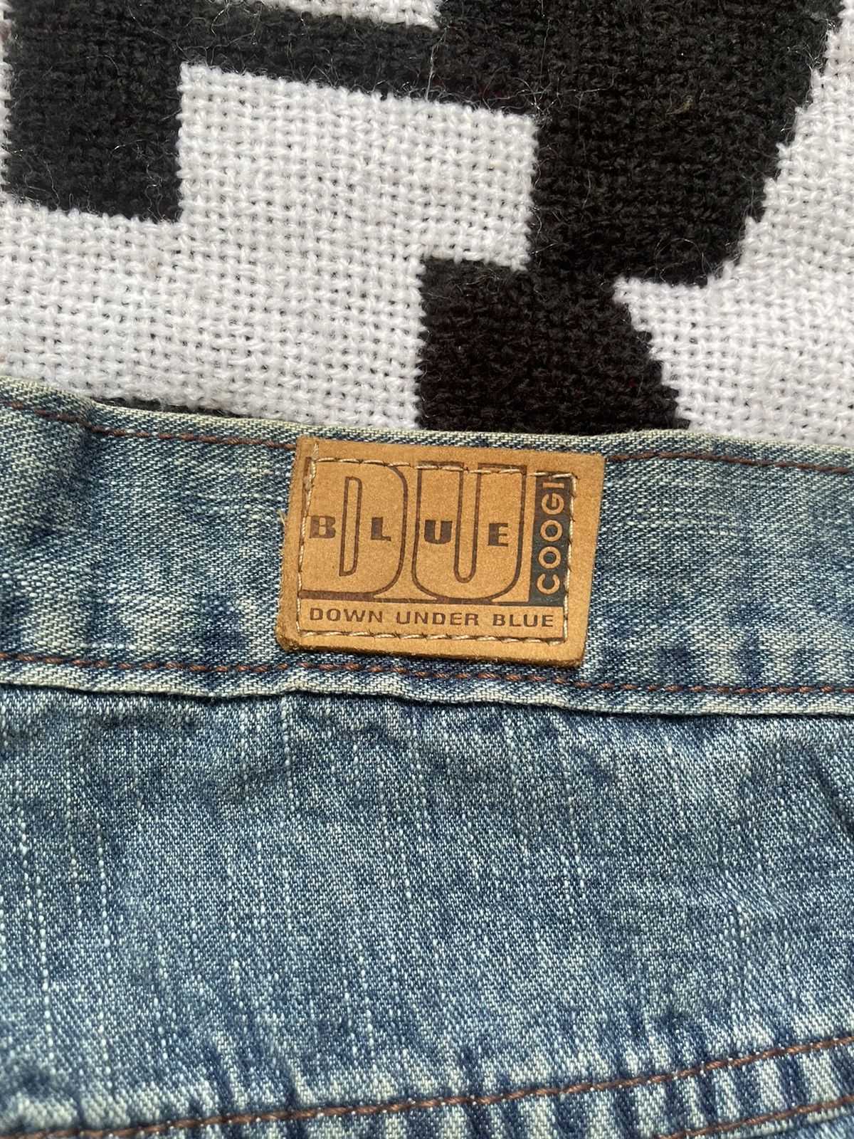 Coogi × Vintage 🔥Rare🔥 Y2K Coogi Down Under Blue Baggy Jeans Pants Size US 38 / EU 54 - 9 Thumbnail
