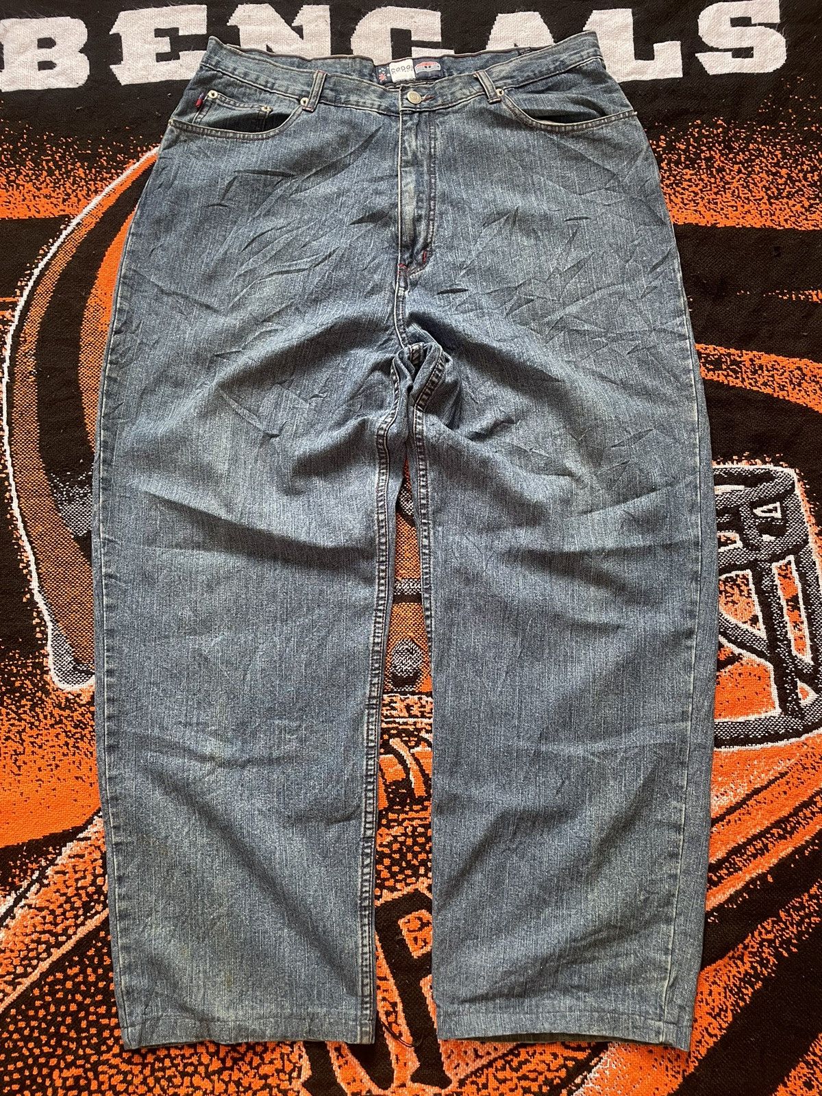 Coogi × Vintage 🔥Rare🔥 Y2K Coogi Down Under Blue Baggy Jeans Pants Size US 38 / EU 54 - 1 Thumbnail