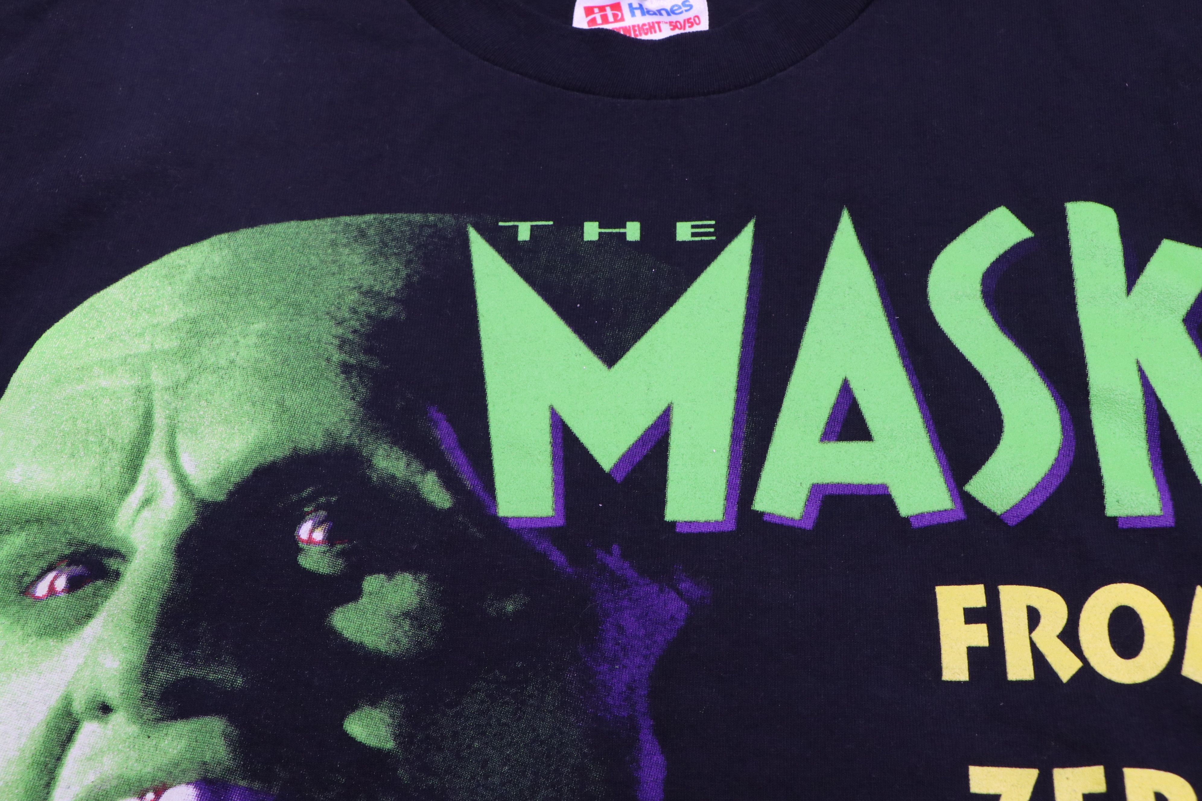 Vintage Vintage 1994 The Mask Jim Carrey Movie Promo T-Shirt Size US S / EU 44-46 / 1 - 4 Thumbnail
