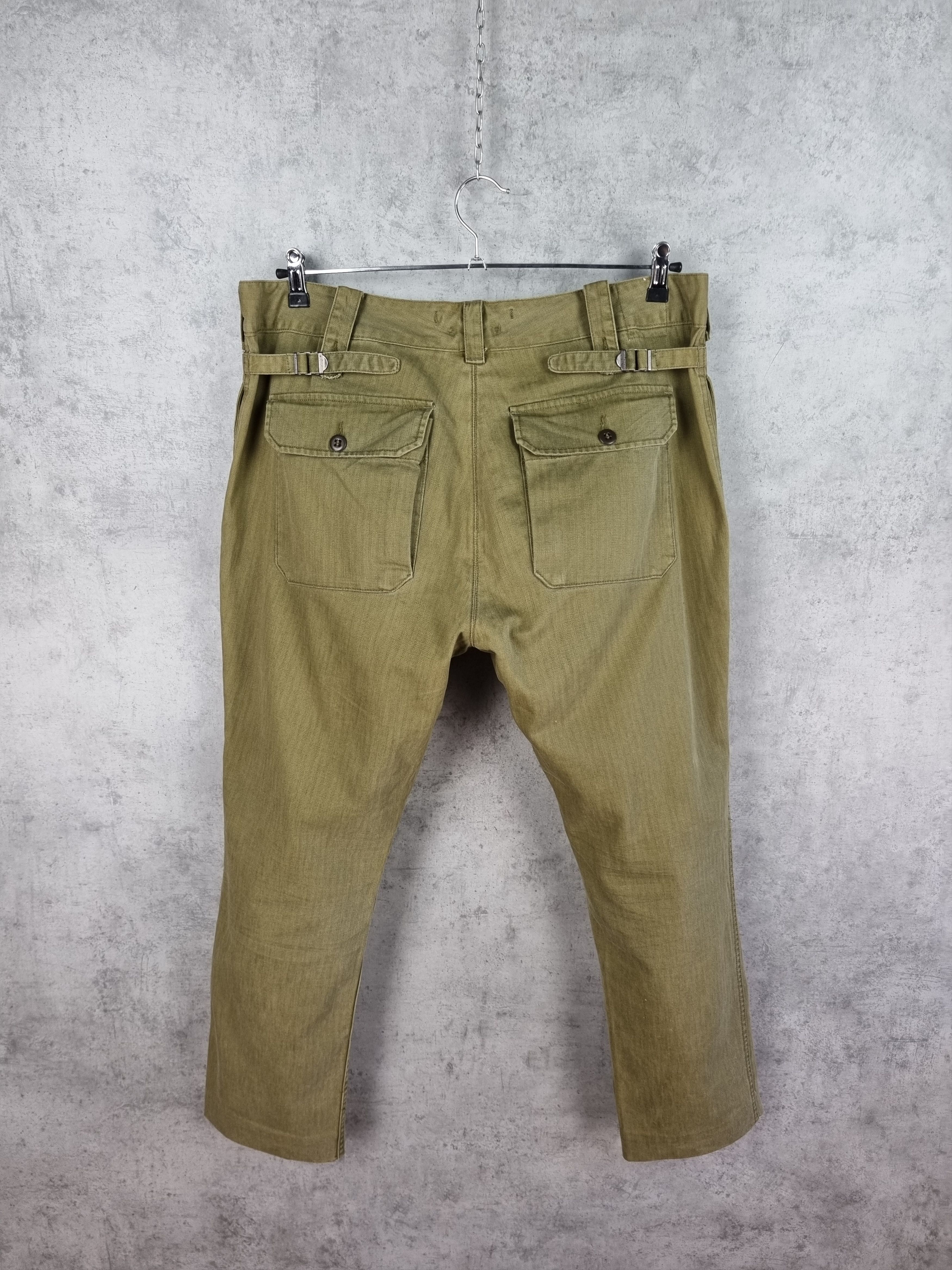 Polo Ralph Lauren × Ralph Lauren 90s Vintage Ralph Lauren Military Trousers 1960 Pants Size US 34 / EU 50 - 3 Thumbnail
