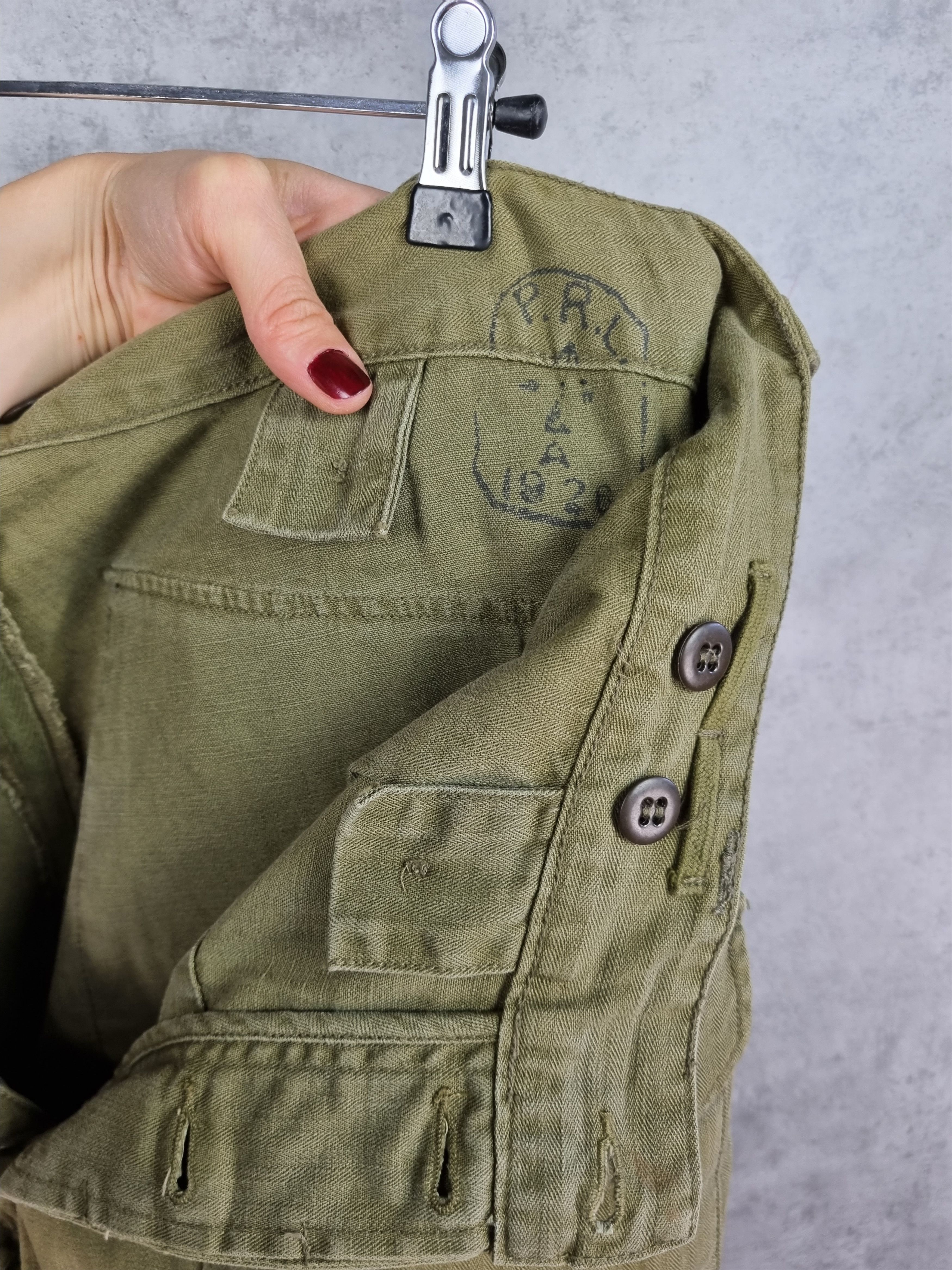 Polo Ralph Lauren × Ralph Lauren 90s Vintage Ralph Lauren Military Trousers 1960 Pants Size US 34 / EU 50 - 13 Thumbnail