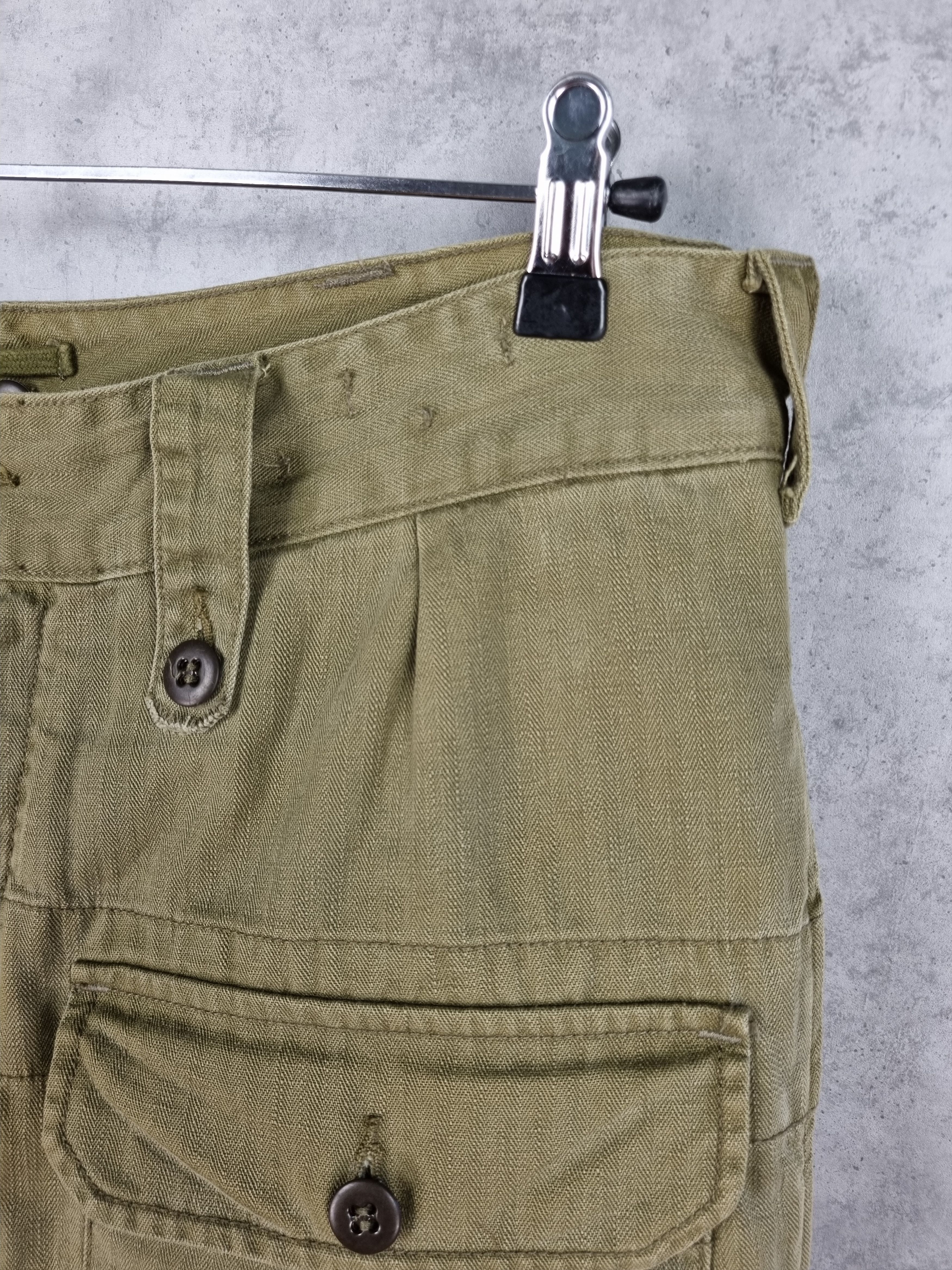 Polo Ralph Lauren × Ralph Lauren 90s Vintage Ralph Lauren Military Trousers 1960 Pants Size US 34 / EU 50 - 12 Thumbnail