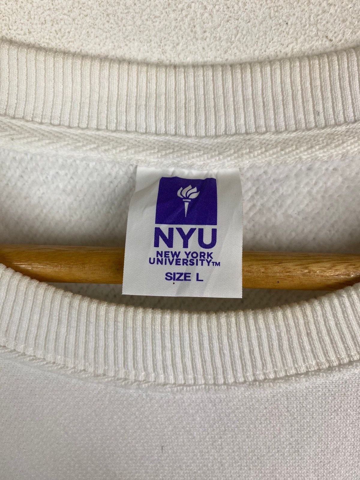Vintage Vintage NEW YORK UNIVERSITY Big Logo Sweatshirt Pullover Size US M / EU 48-50 / 2 - 4 Thumbnail