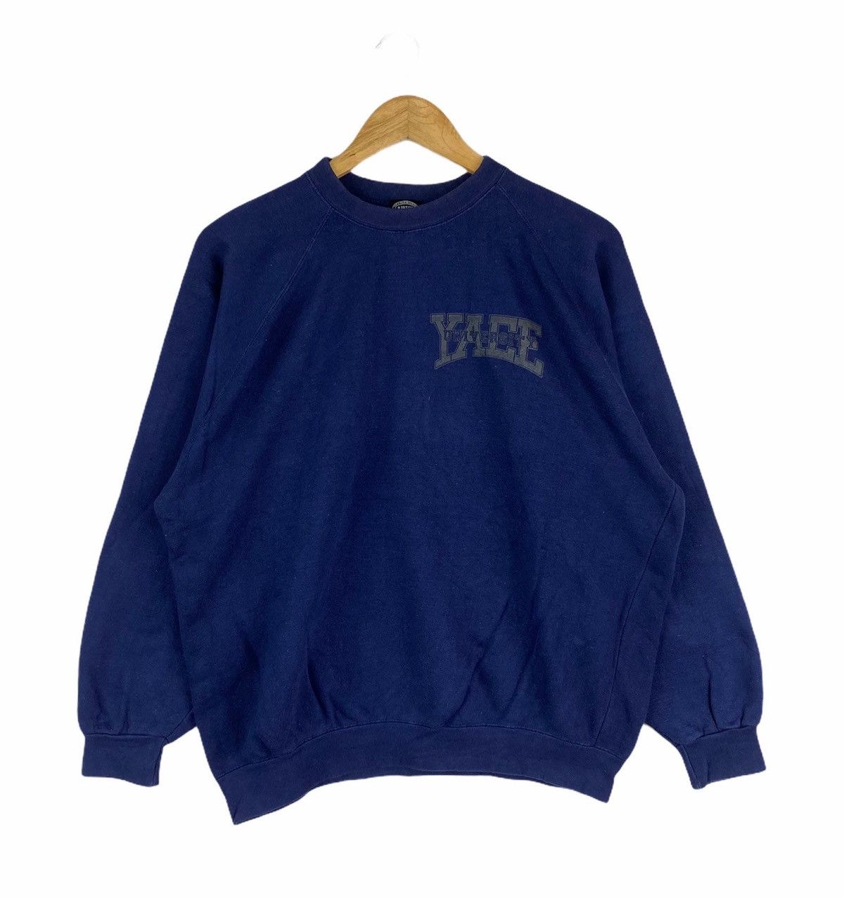 Vintage YALE UNIVERSITY Small Logo Sweatshirt Pullover