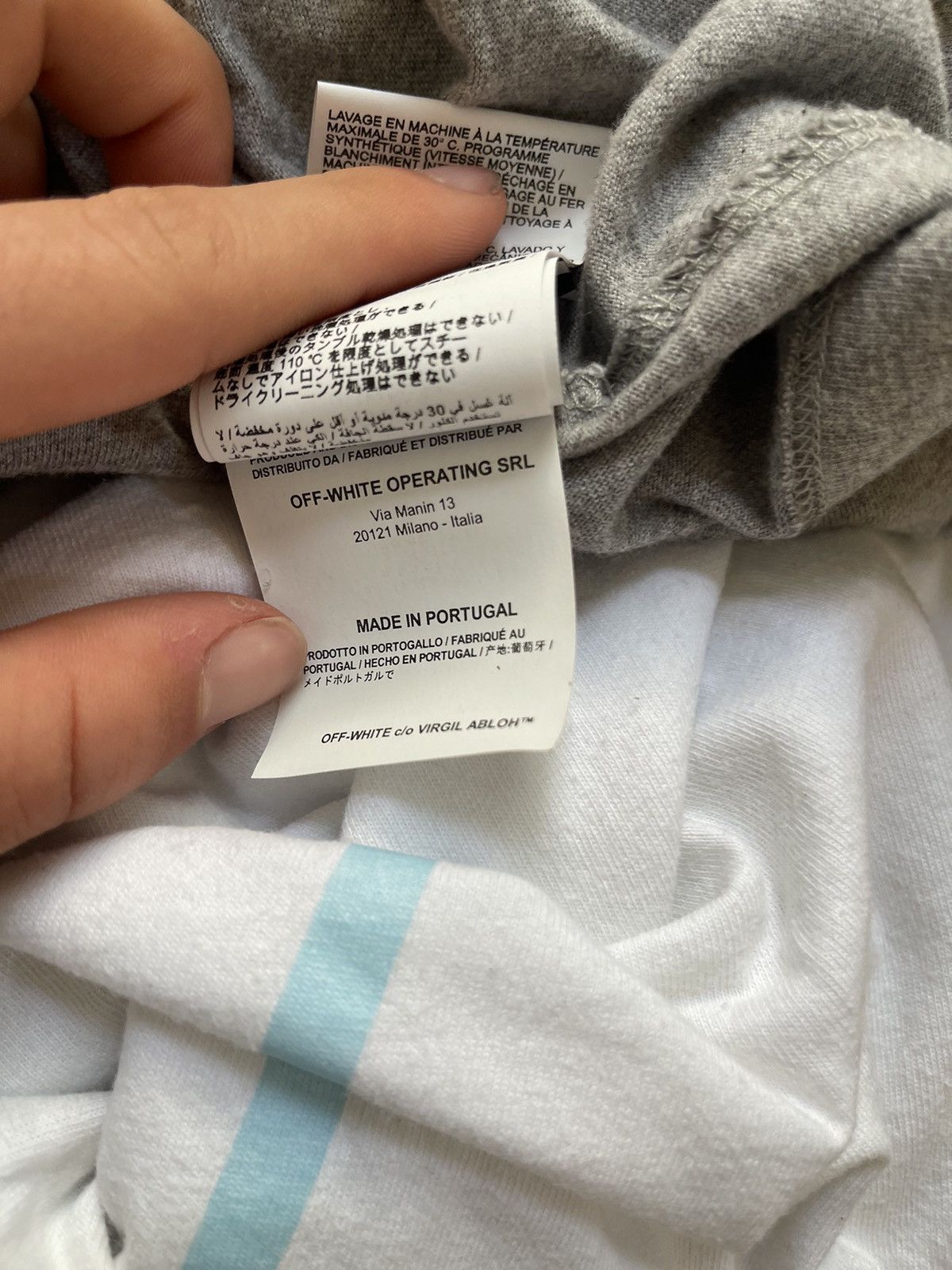 Off-White Off white triangle Logo TEE Size US M / EU 48-50 / 2 - 12 Thumbnail