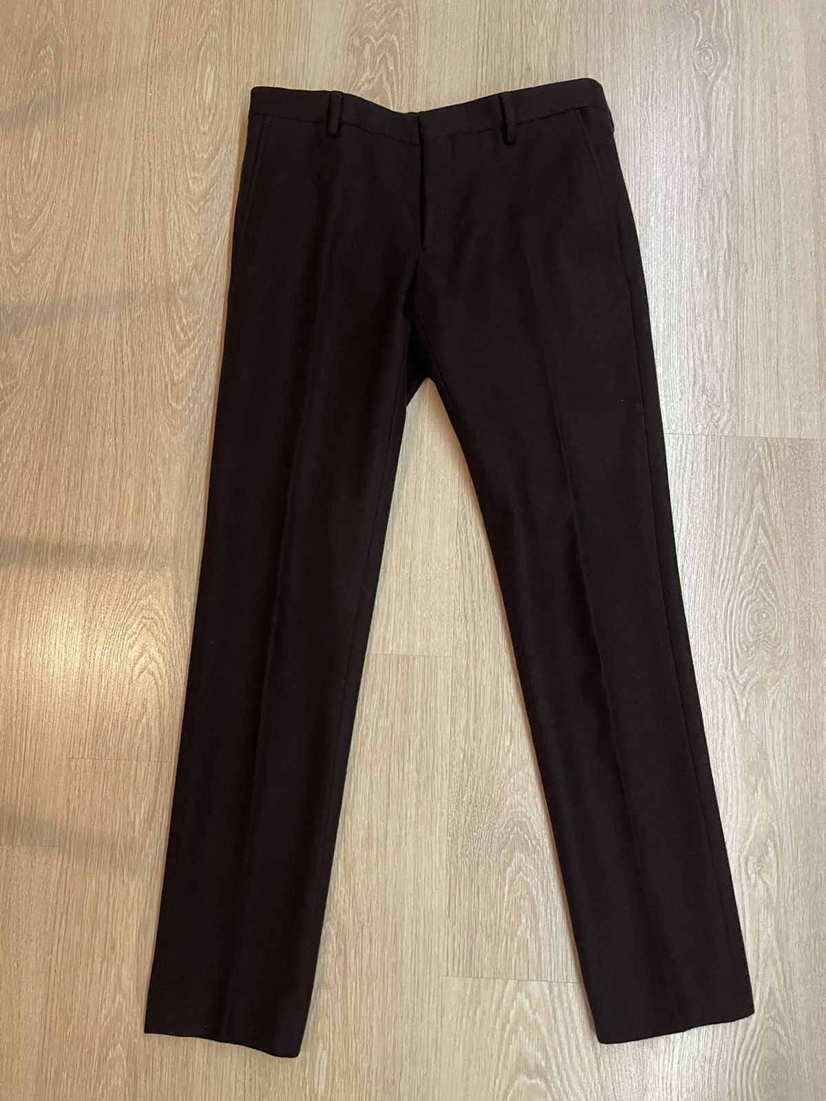 Dries Van Noten Dark brown ‘Patrini’ sample trousers Size US 32 / EU 48 - 1 Thumbnail