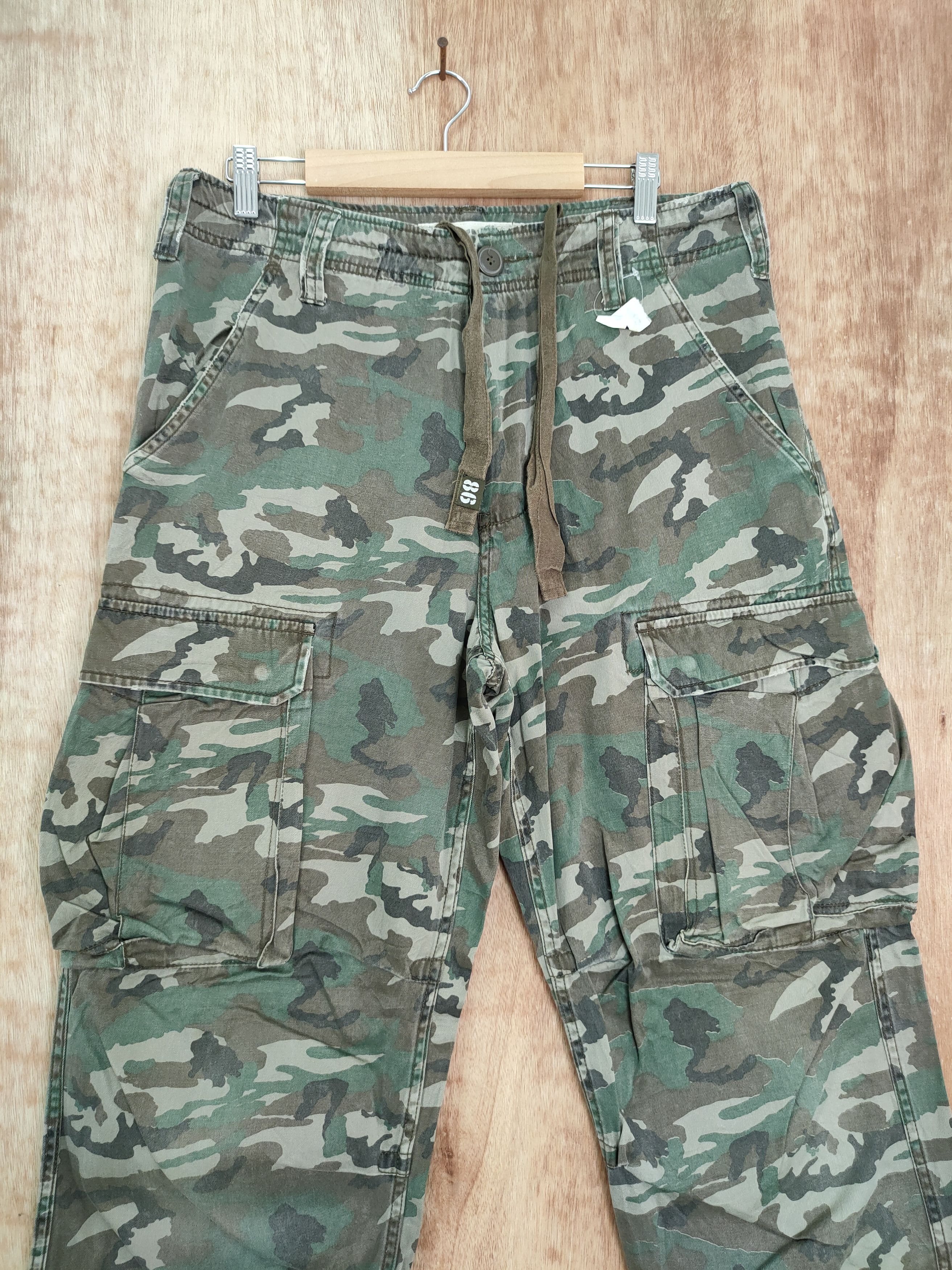 Japanese Brand DL R.c.c 986 camo military japan cargo pants #227 Size US 32 / EU 48 - 4 Thumbnail
