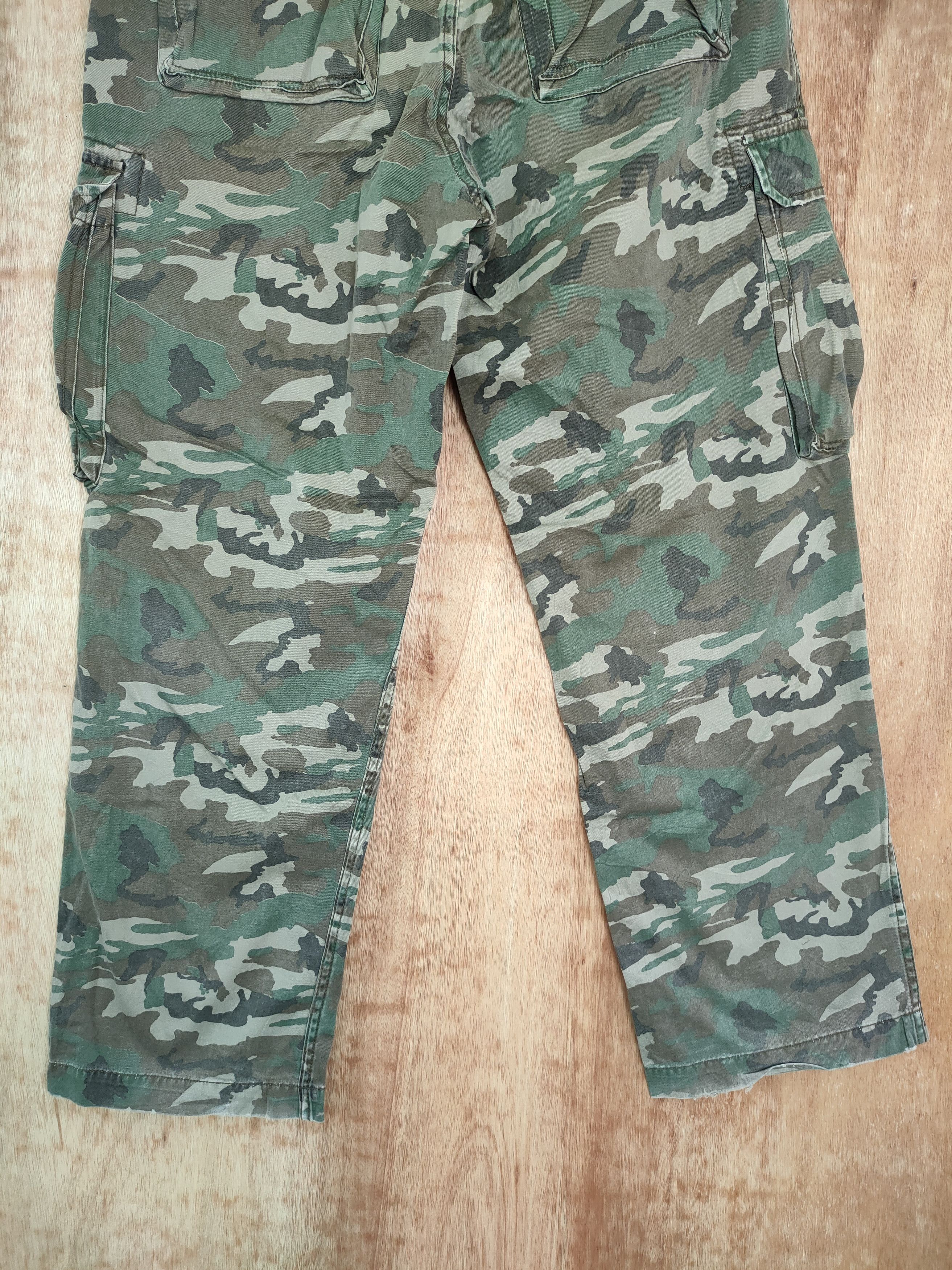 Japanese Brand DL R.c.c 986 camo military japan cargo pants #227 Size US 32 / EU 48 - 7 Thumbnail