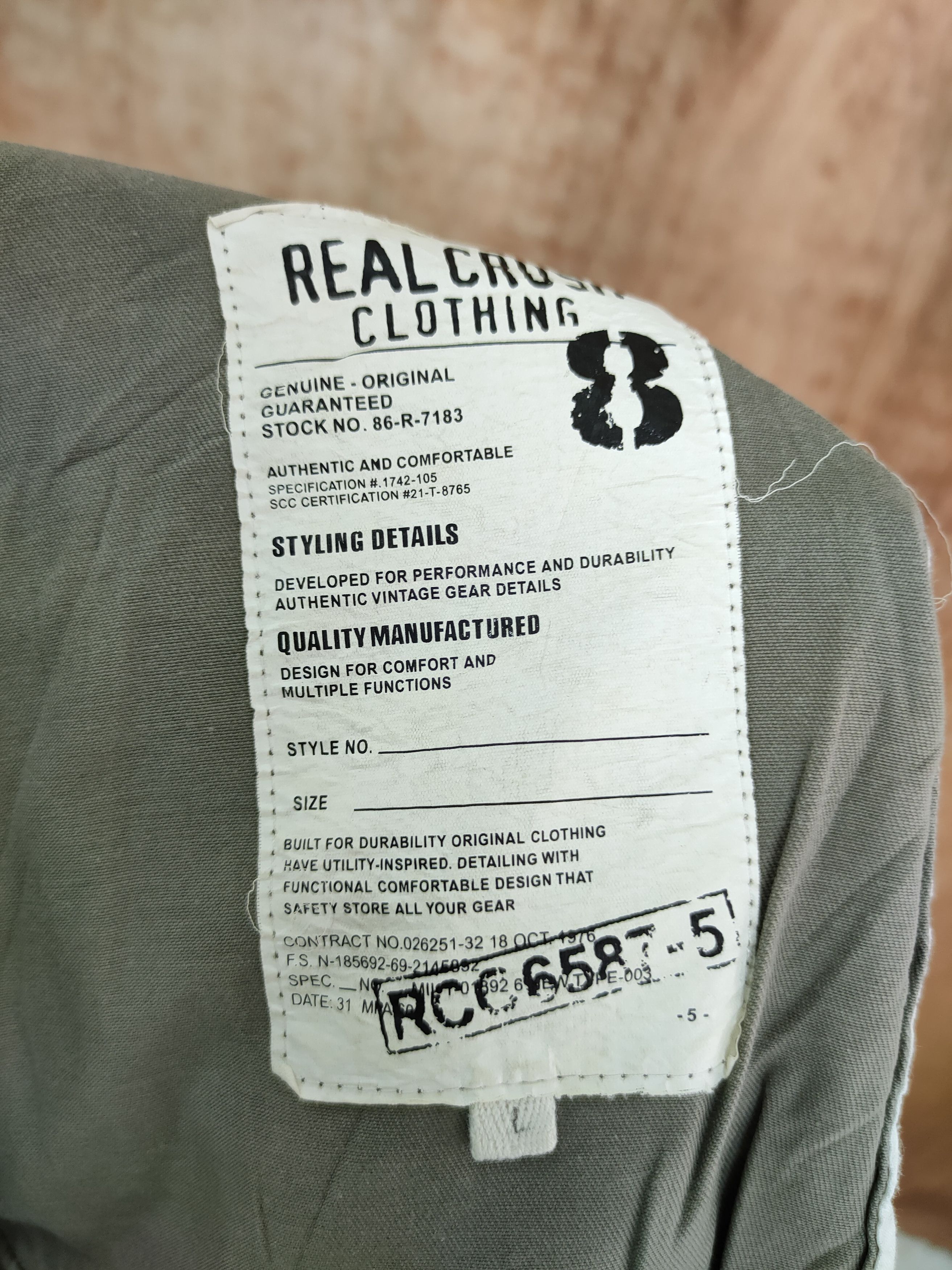Japanese Brand DL R.c.c 986 camo military japan cargo pants #227 Size US 32 / EU 48 - 11 Thumbnail