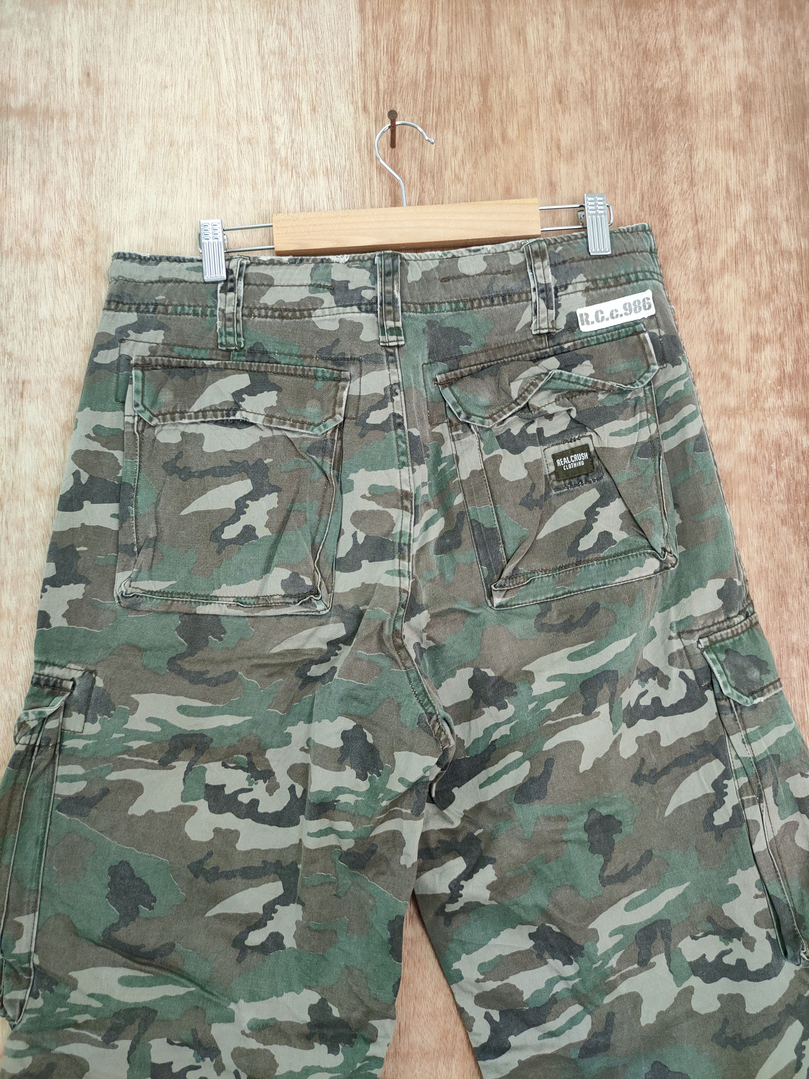 Japanese Brand DL R.c.c 986 camo military japan cargo pants #227 Size US 32 / EU 48 - 8 Thumbnail