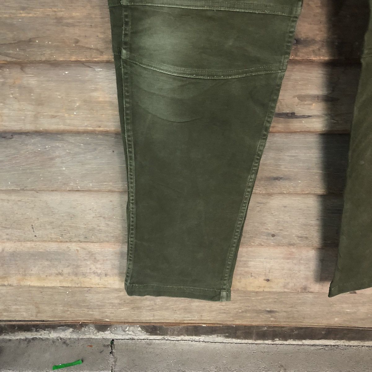 Japanese Brand Glodiator Dark Green multipocket tactical Cargo Pants #4511 Size US 36 / EU 52 - 8 Thumbnail