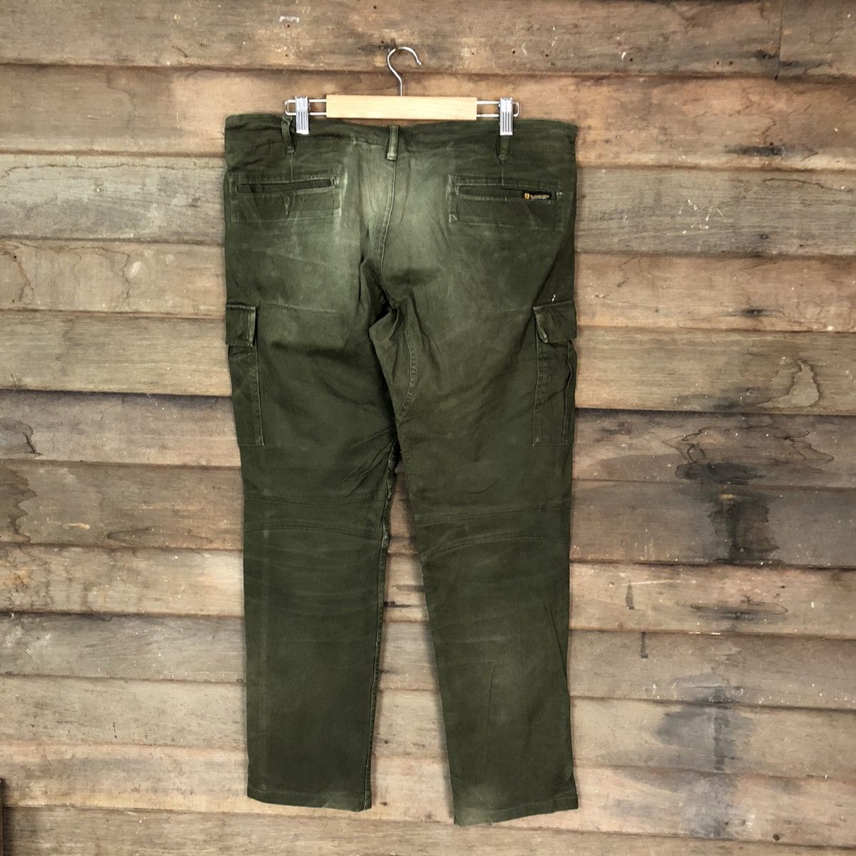 Japanese Brand Glodiator Dark Green multipocket tactical Cargo Pants #4511 Size US 36 / EU 52 - 11 Thumbnail