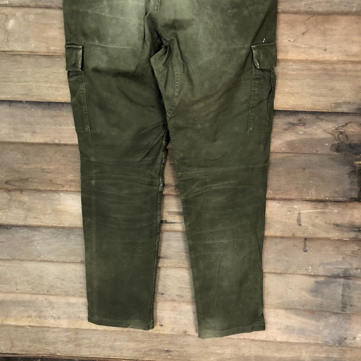 Japanese Brand Glodiator Dark Green multipocket tactical Cargo Pants #4511 Size US 36 / EU 52 - 13 Thumbnail
