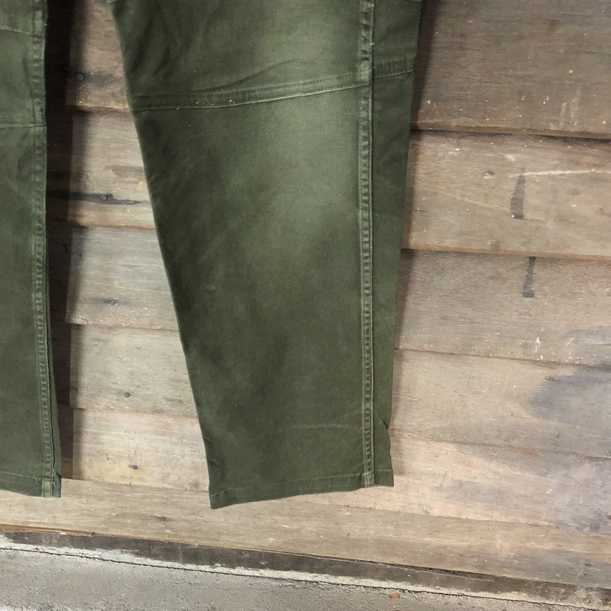 Japanese Brand Glodiator Dark Green multipocket tactical Cargo Pants #4511 Size US 36 / EU 52 - 9 Thumbnail