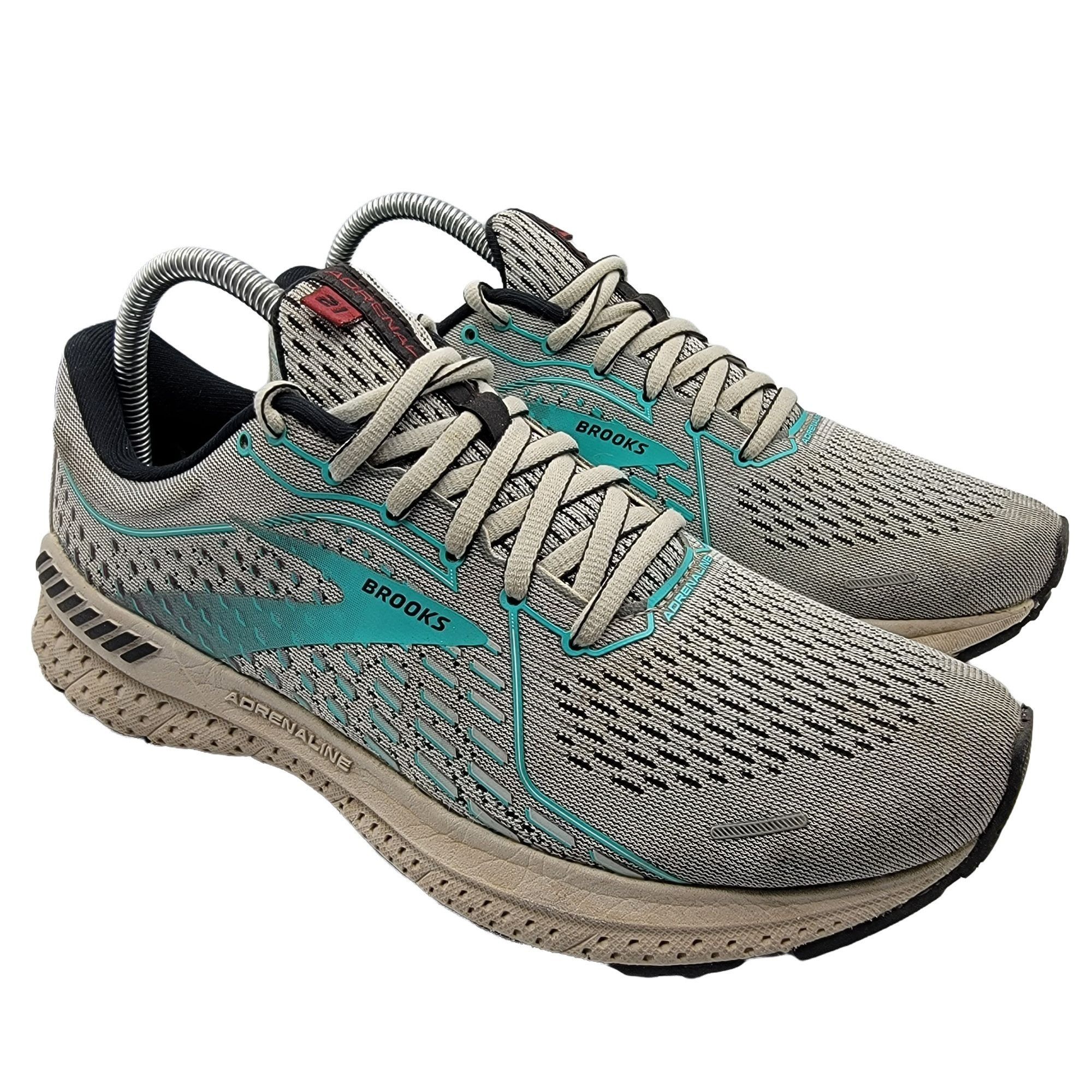 Brooks Adrenaline GTS 21 Womens 9.5 Running Shoes Atlantis J