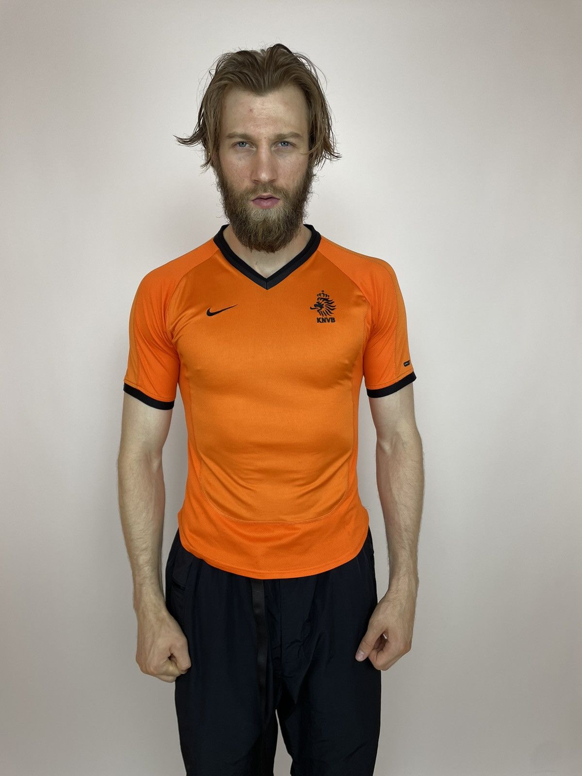 Vintage Nike KNVB VINTAGE Jersey Size Small Size US S / EU 44-46 / 1 - 4 Thumbnail