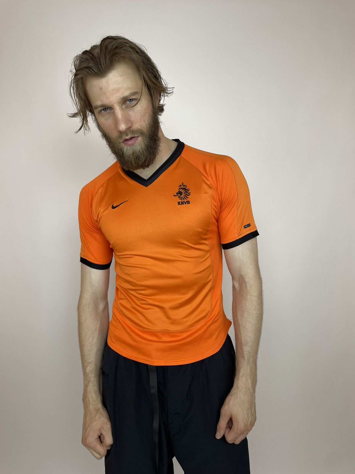 Vintage Nike KNVB VINTAGE Jersey Size Small Size US S / EU 44-46 / 1 - 1 Thumbnail
