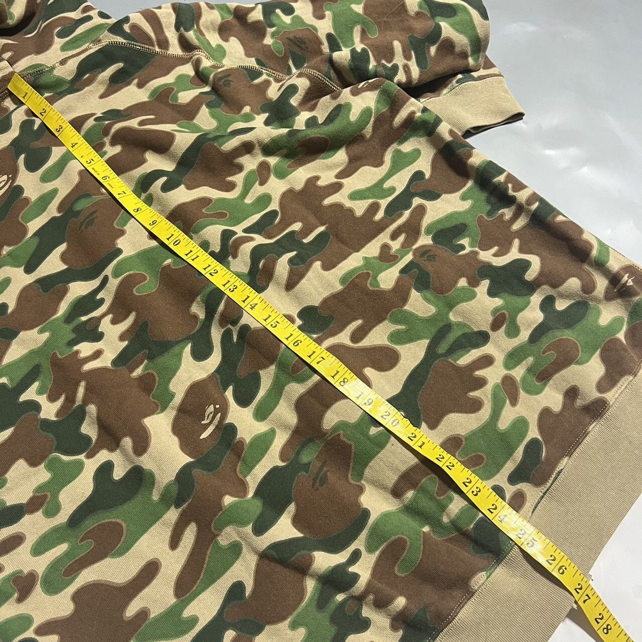 Bape BAPE camo full zip hoodie Size US XL / EU 56 / 4 - 8 Thumbnail