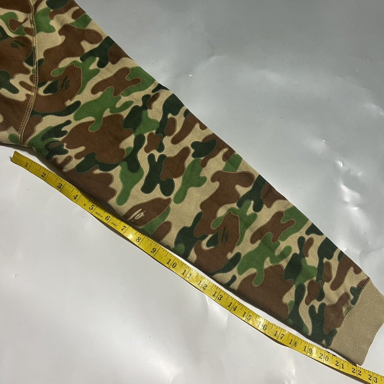 Bape BAPE camo full zip hoodie Size US XL / EU 56 / 4 - 9 Thumbnail