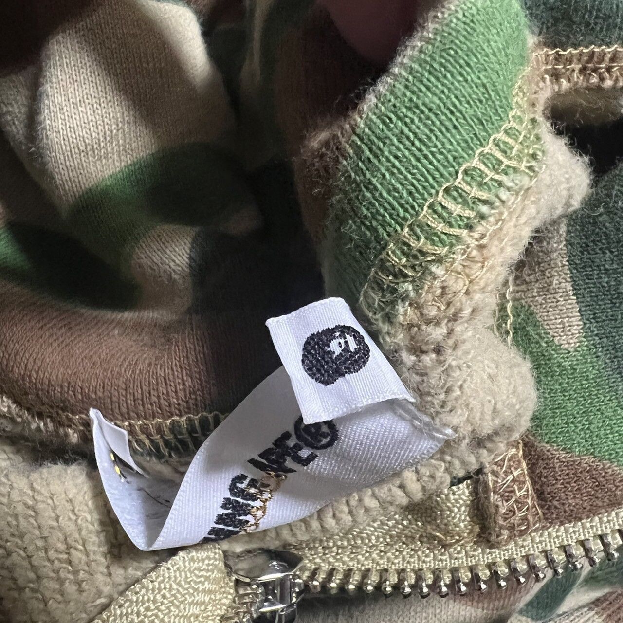 Bape BAPE camo full zip hoodie Size US XL / EU 56 / 4 - 4 Thumbnail