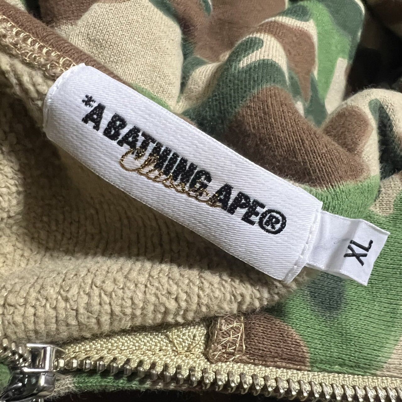 Bape BAPE camo full zip hoodie Size US XL / EU 56 / 4 - 3 Thumbnail