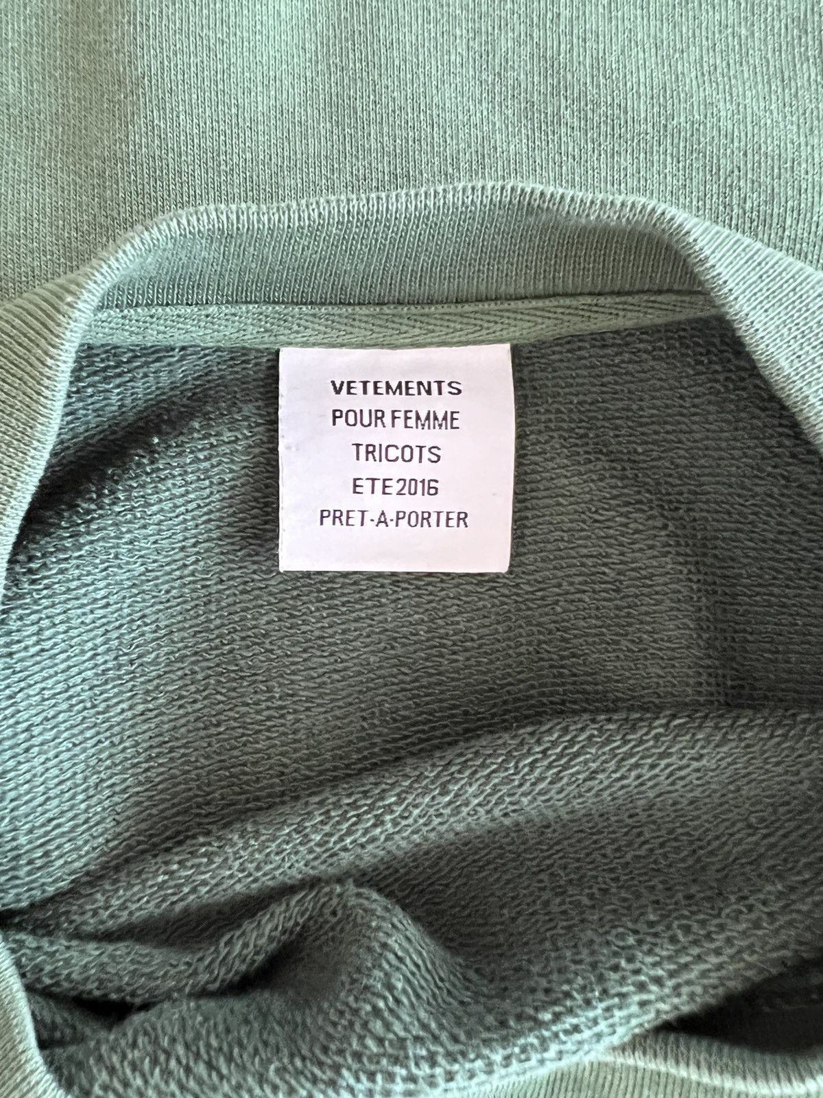Champion × Vetements Vetements Polizei Hoodie Size US M / EU 48-50 / 2 - 7 Thumbnail