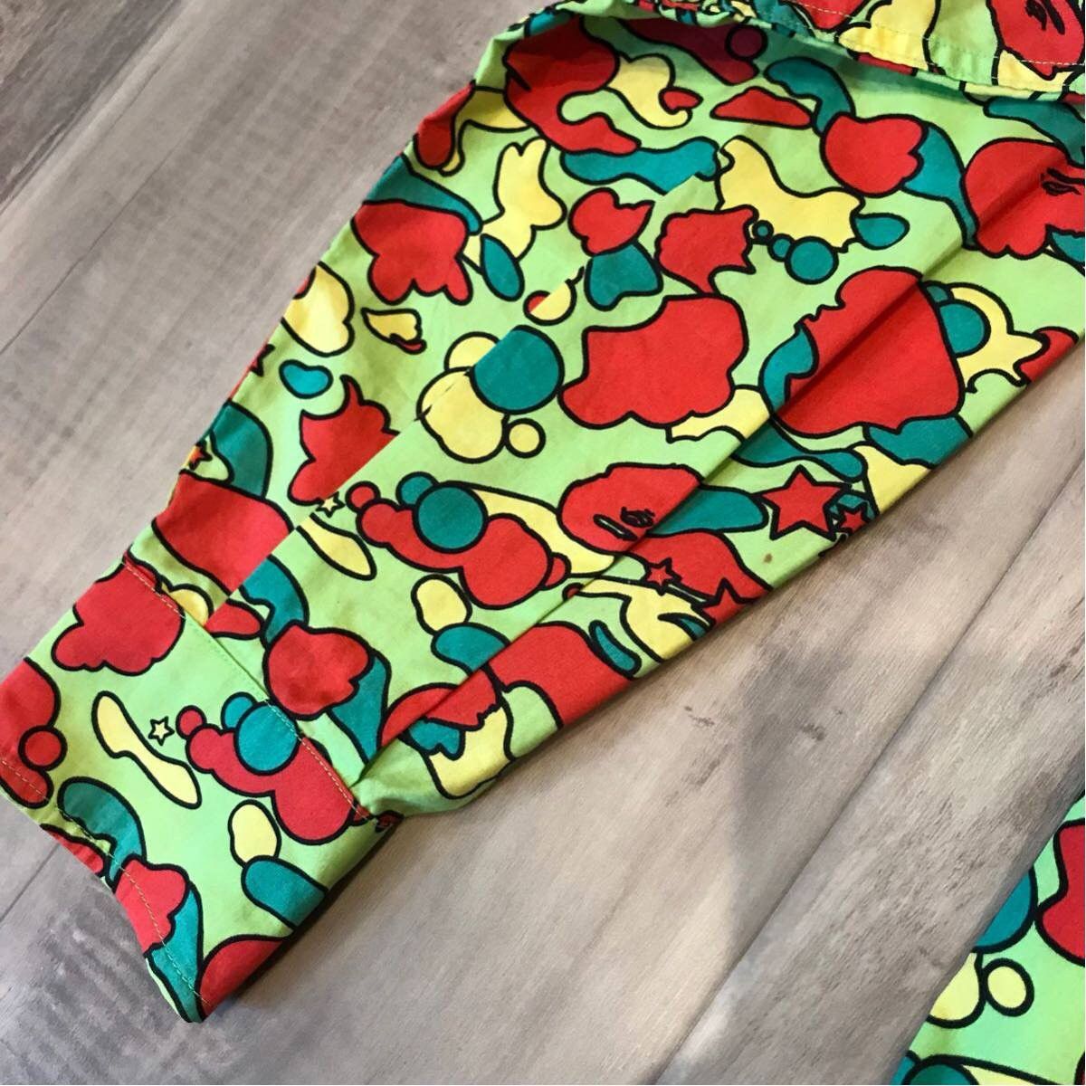 Bape BAPE psyche camo long sleeve shirt Size US S / EU 44-46 / 1 - 5 Thumbnail