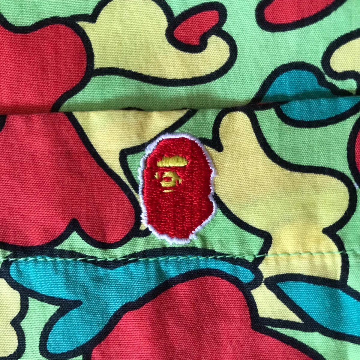 Bape BAPE psyche camo long sleeve shirt Size US S / EU 44-46 / 1 - 8 Thumbnail