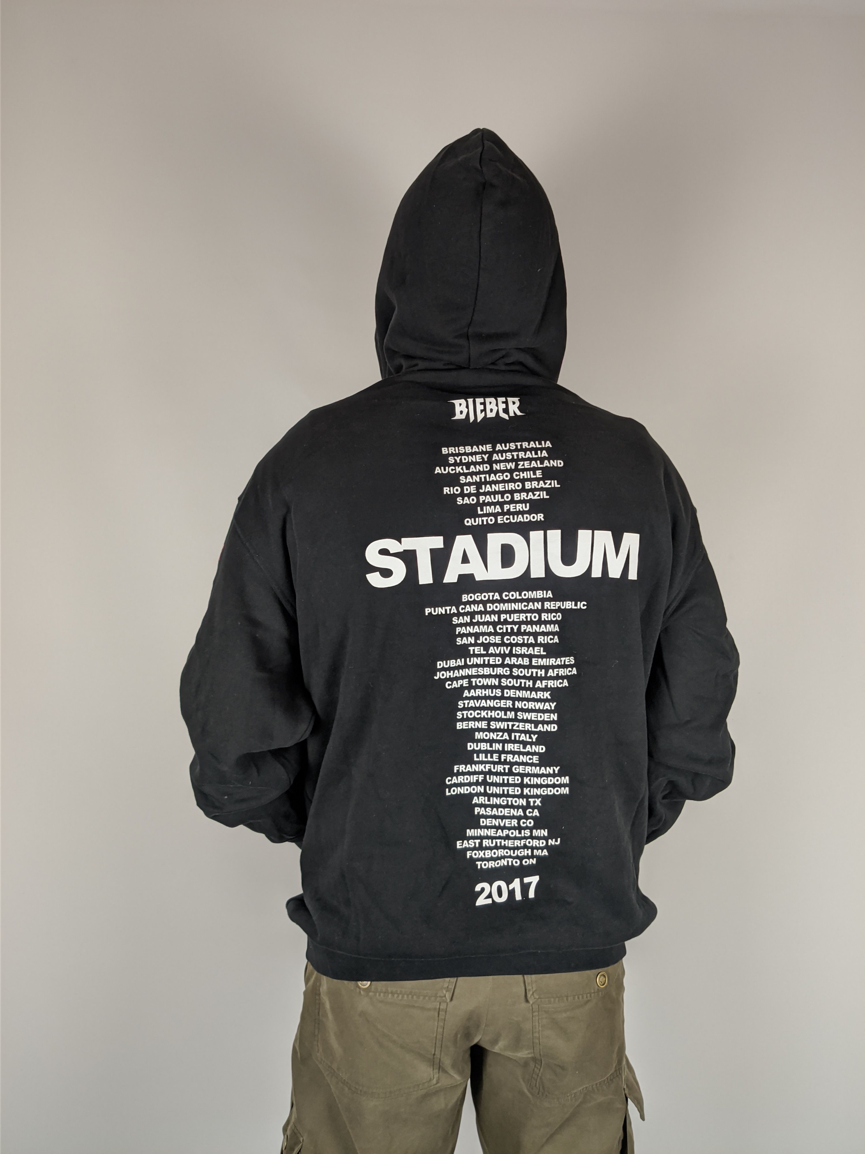 Justin Bieber 2017 Bieber Stadium Tour Hoodie Size US L / EU 52-54 / 3 - 2 Thumbnail