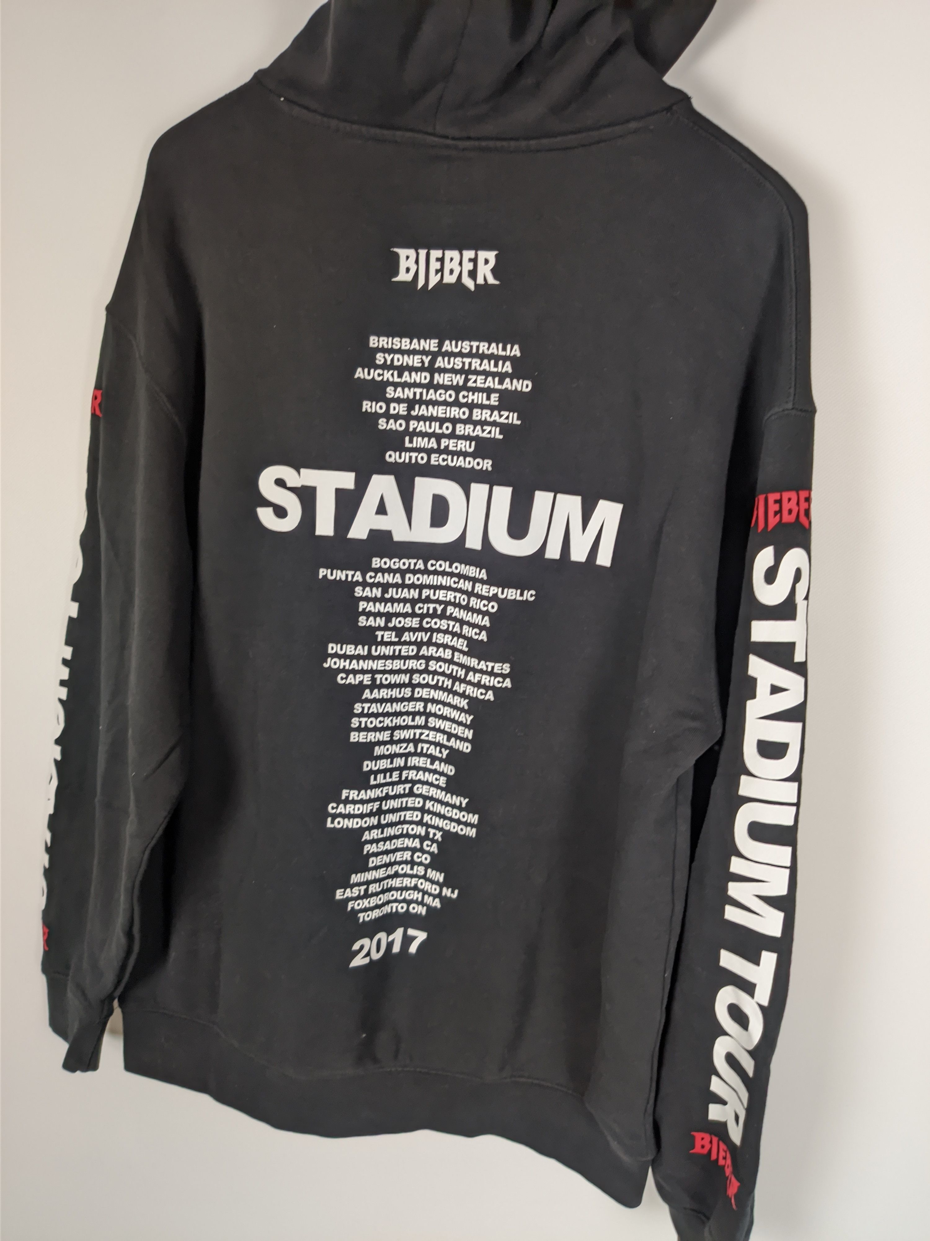 Justin Bieber 2017 Bieber Stadium Tour Hoodie Size US L / EU 52-54 / 3 - 3 Thumbnail