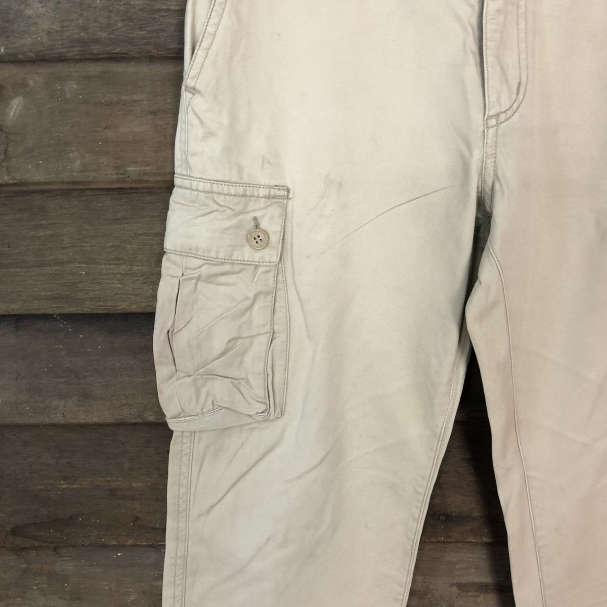 Japanese Brand Japanese Brand vintage utility Brown Cargo Pants #4478 Size US 32 / EU 48 - 6 Thumbnail