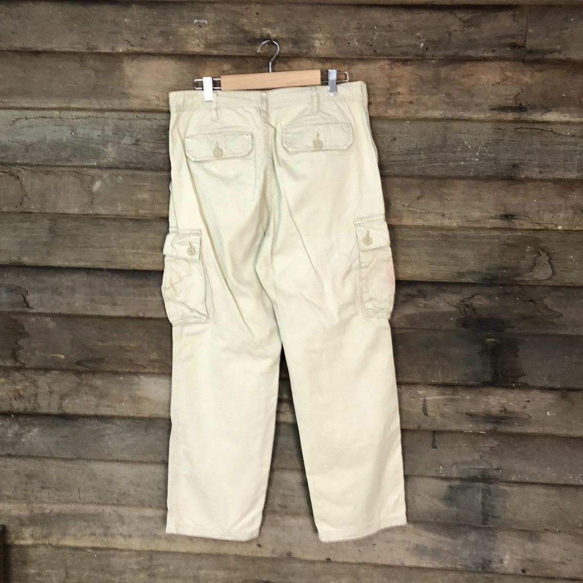 Japanese Brand Japanese Brand vintage utility Brown Cargo Pants #4478 Size US 32 / EU 48 - 11 Thumbnail