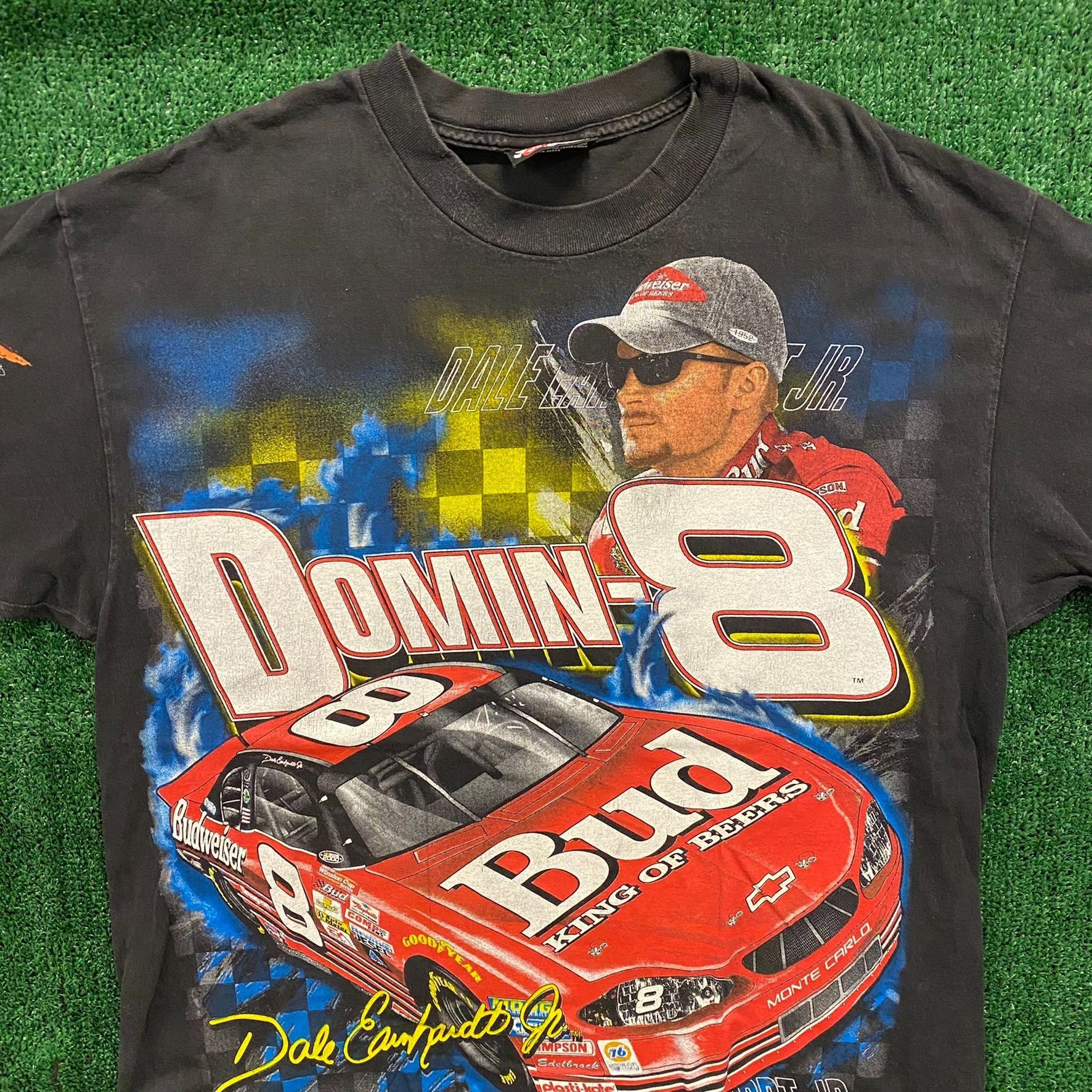 Chase Authentics Crazy Vintage 90s Dale Earnhardt NASCAR Racing T-Shirt Size US L / EU 52-54 / 3 - 2 Thumbnail