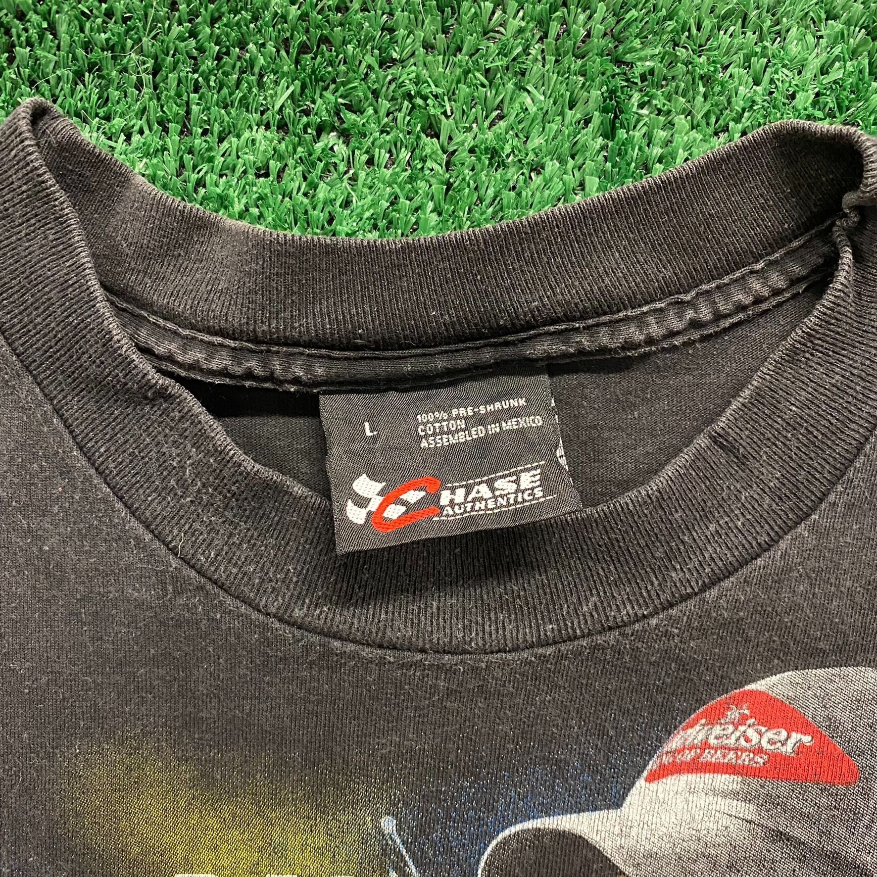 Chase Authentics Crazy Vintage 90s Dale Earnhardt NASCAR Racing T-Shirt Size US L / EU 52-54 / 3 - 3 Thumbnail