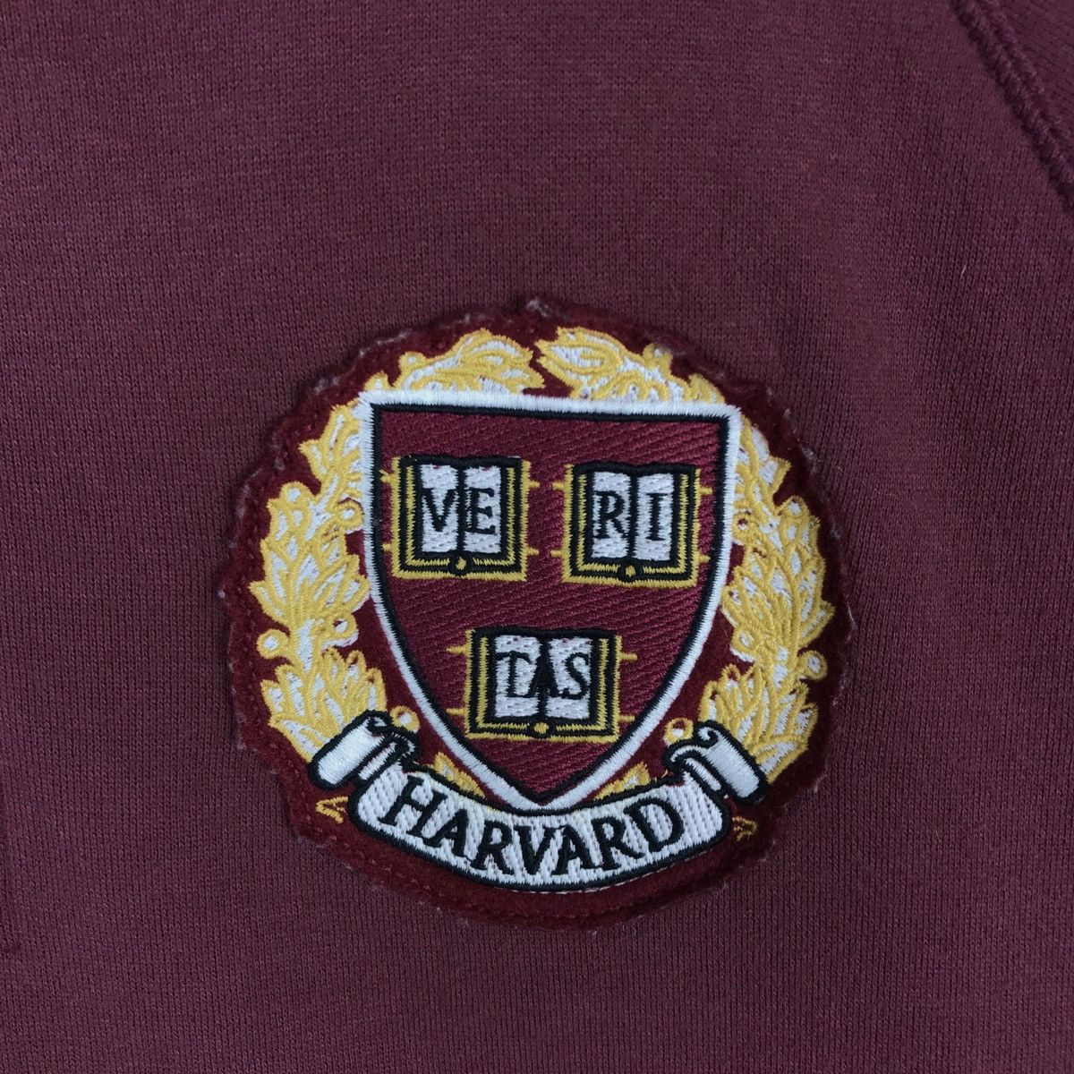 47 Brand Vintage Harvard University Half Zipper Sweatshirt Size US S / EU 44-46 / 1 - 3 Thumbnail